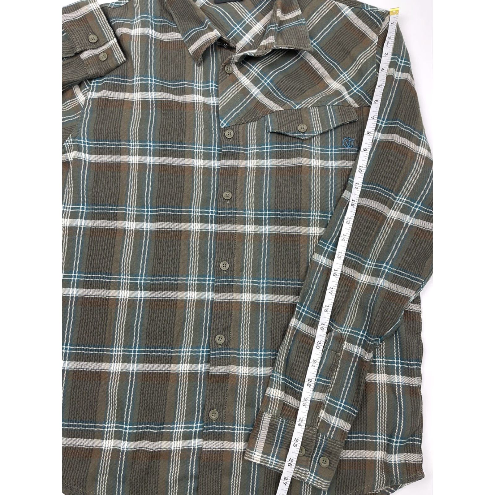 Vans VANS Shirt Men L Multicolor Plaid Flannel Cotton Button-Up Classic Outdoor Mens Size US L / EU 52-54 / 3 - 7 Thumbnail