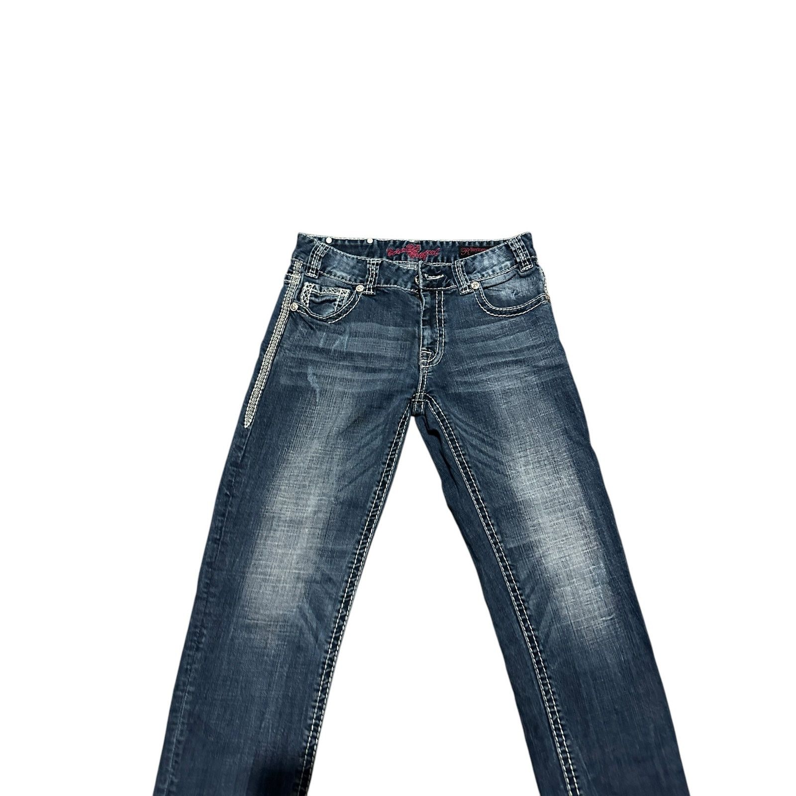 Other Women's 25 Medium Wash Blue Boyfriend Crop Denim Jeans Size 25" / US 0 / IT 36 - 4 Thumbnail