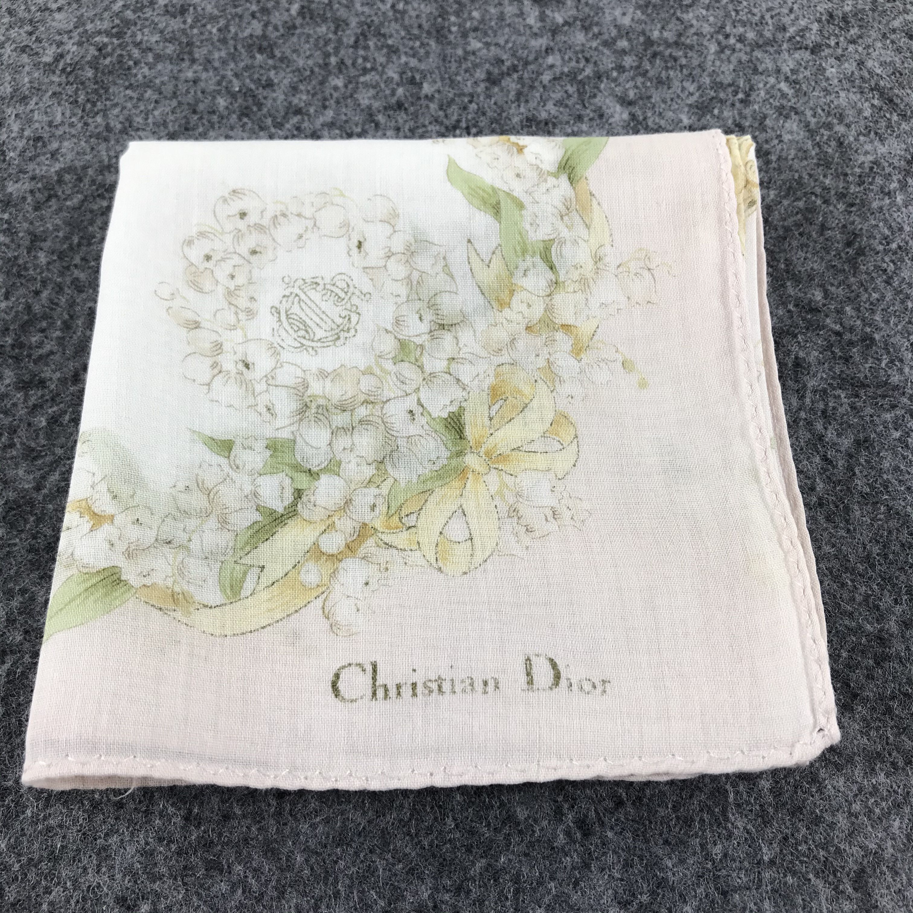 Christian Dior Monsieur Christian Dior Handkerchief Neckerchief Bandana H295 Size ONE SIZE - 11 Thumbnail