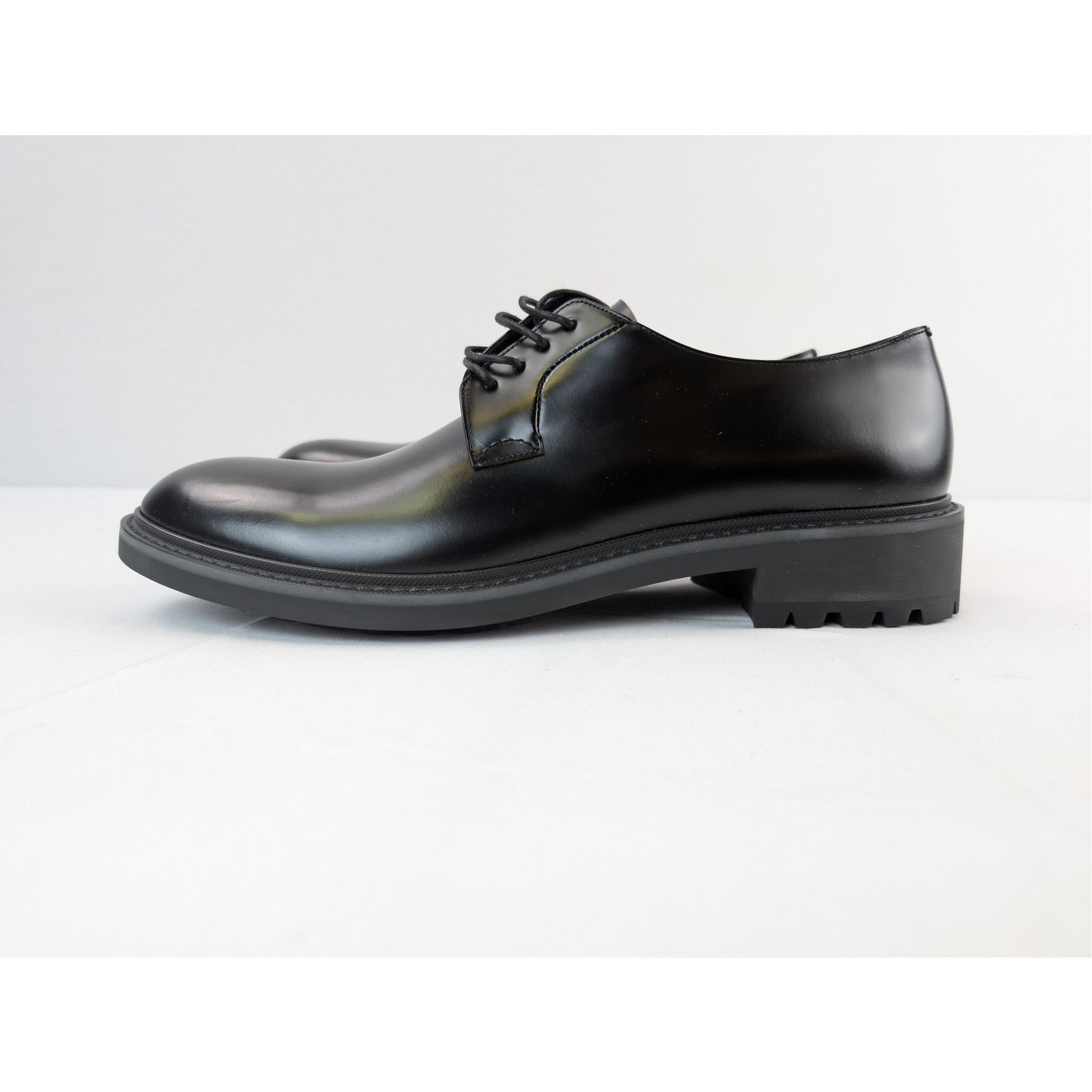 Saint Laurent Paris o1rshd1 New Bourbon Antoine Sandy 25 PL V Shoe Boots in Nero Size US 12 / EU 45 - 10 Thumbnail