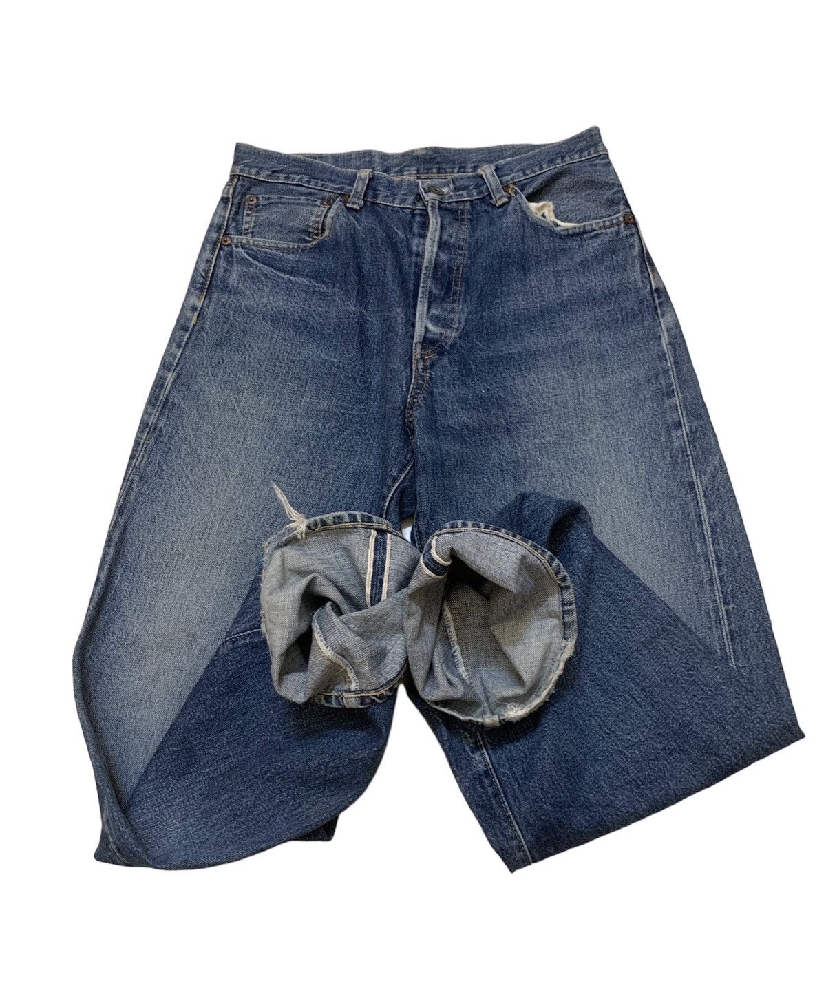 Sugar Cane VINTAGE SUGAR CANE SELVAGE DENIM Size US 29 - 4 Thumbnail