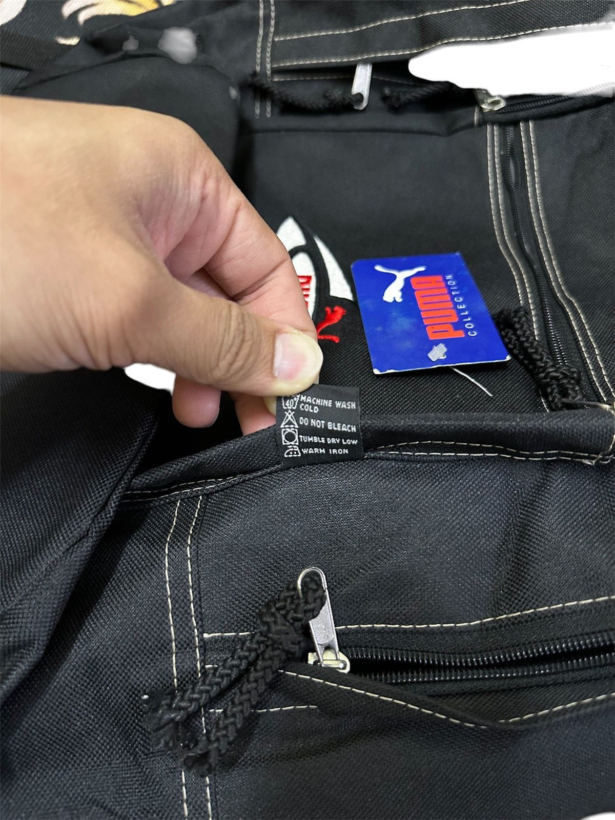 JNCO × Puma Deadstock Y2K Bootleg Puma Oval Backpack Hiphop Jnco Style Size ONE SIZE - 5 Thumbnail