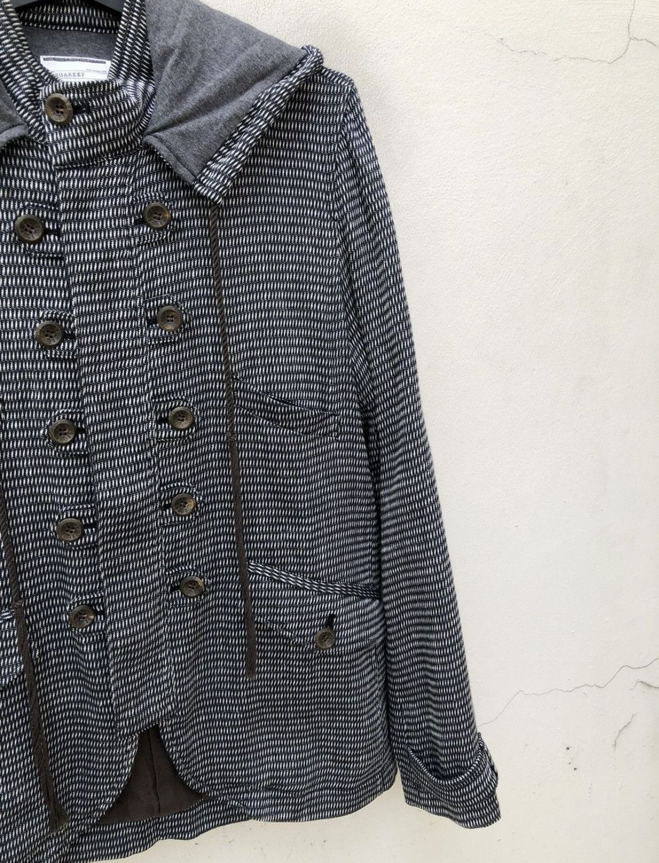 SHAREEF 2007 SHAREEF Japan Linen Hoodie Zipper Jacket Size US M / EU 48-50 / 2 - 12 Thumbnail