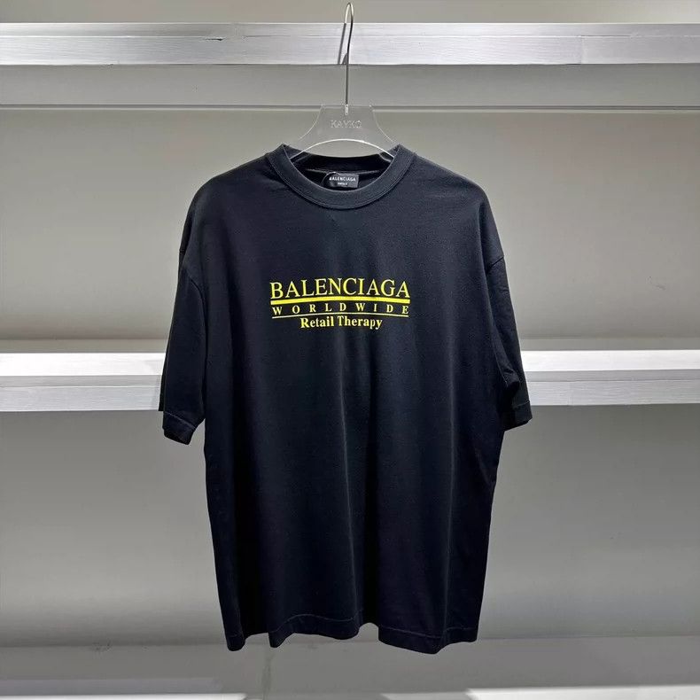 Balenciaga Balenciaga Retro plain short sleeve Size US S / EU 44-46 / 1 - 1 Thumbnail