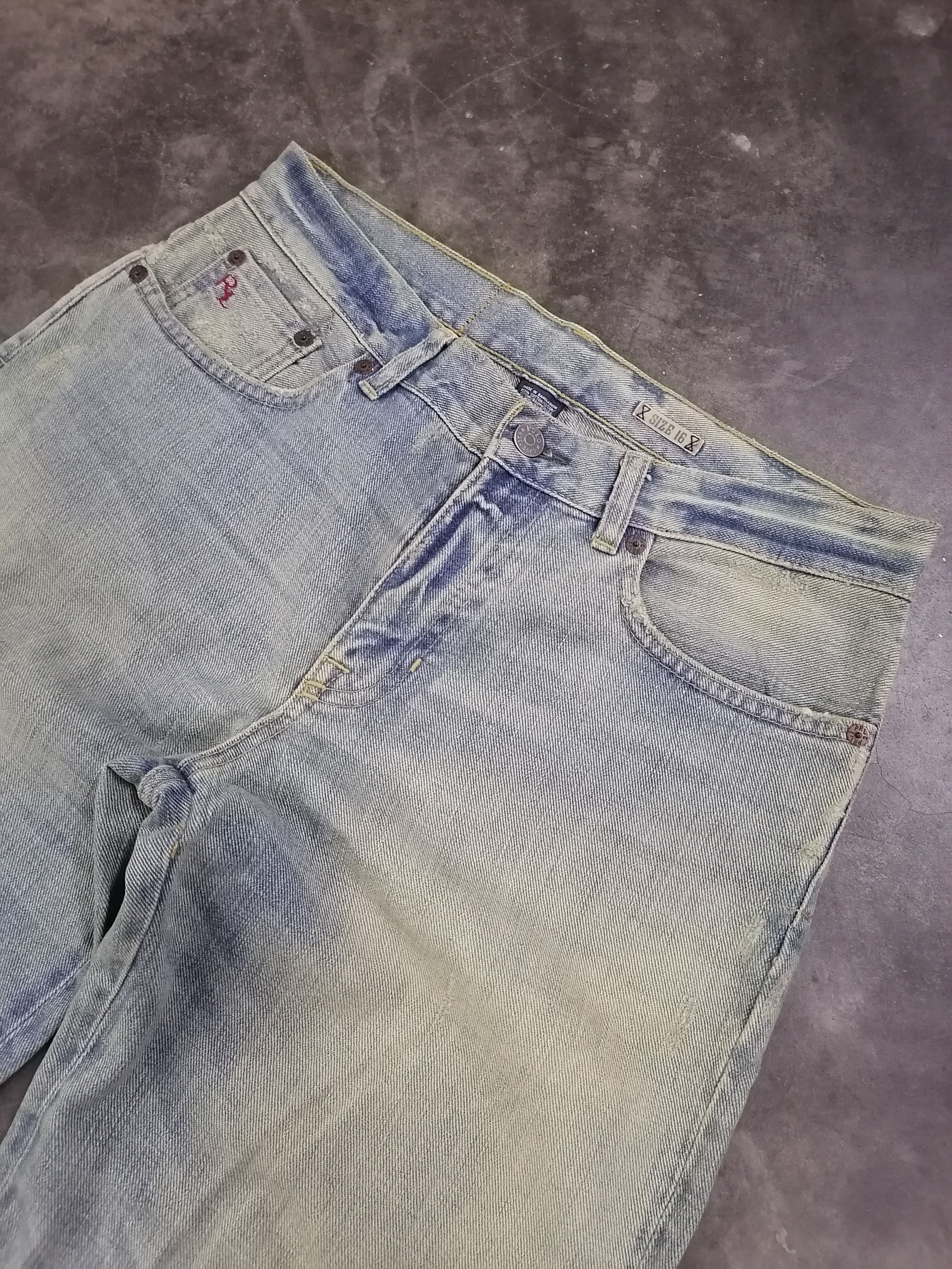 Polo Ralph Lauren × Vintage Vintage Polo Ralph Lauren PRL Distressed Denim Pants Size US 30 / EU 46 - 3 Thumbnail
