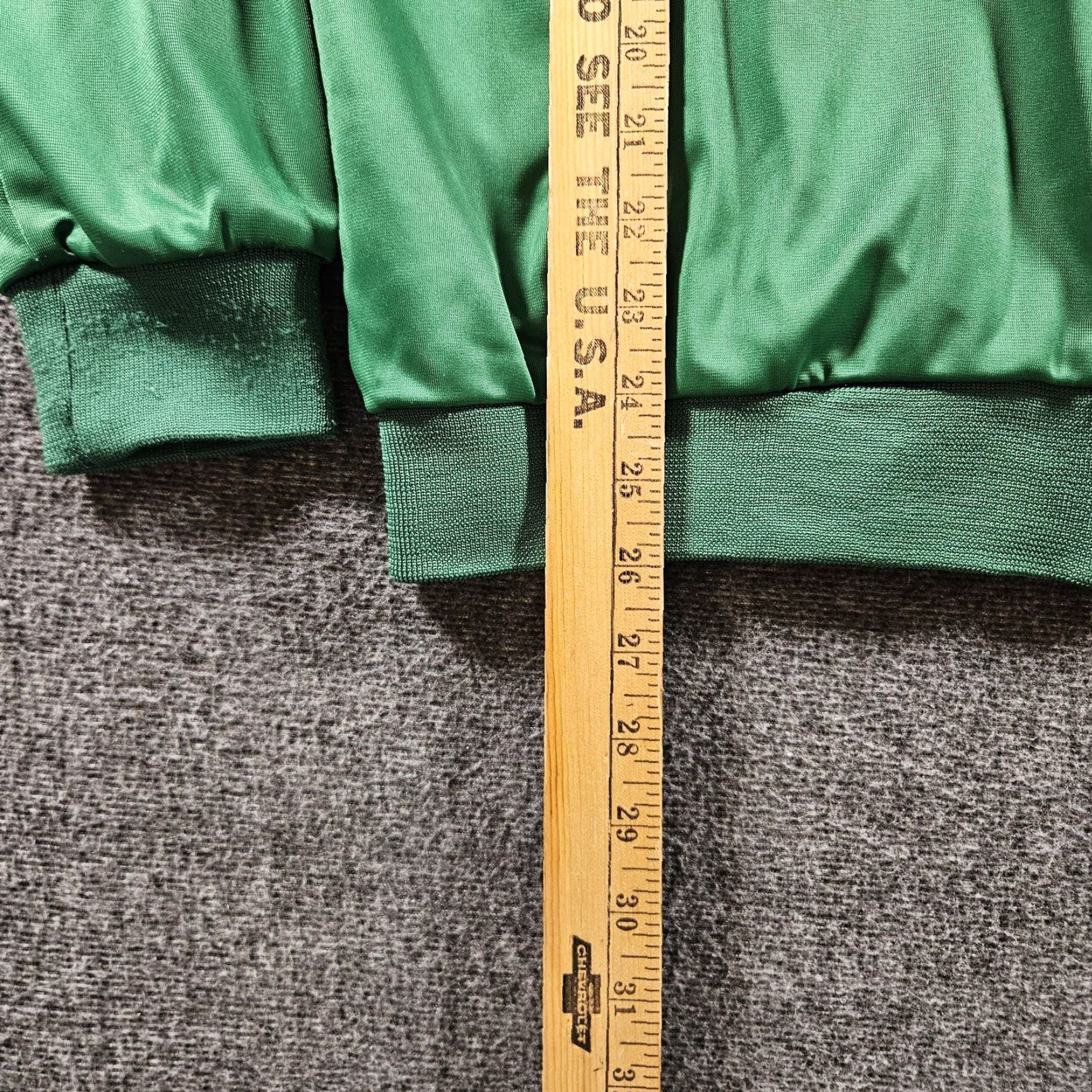 Puma PUMA Jacket Mens L Green Jamaica Track Full Zip Colorblock Polyester Size US L / EU 52-54 / 3 - 4 Thumbnail