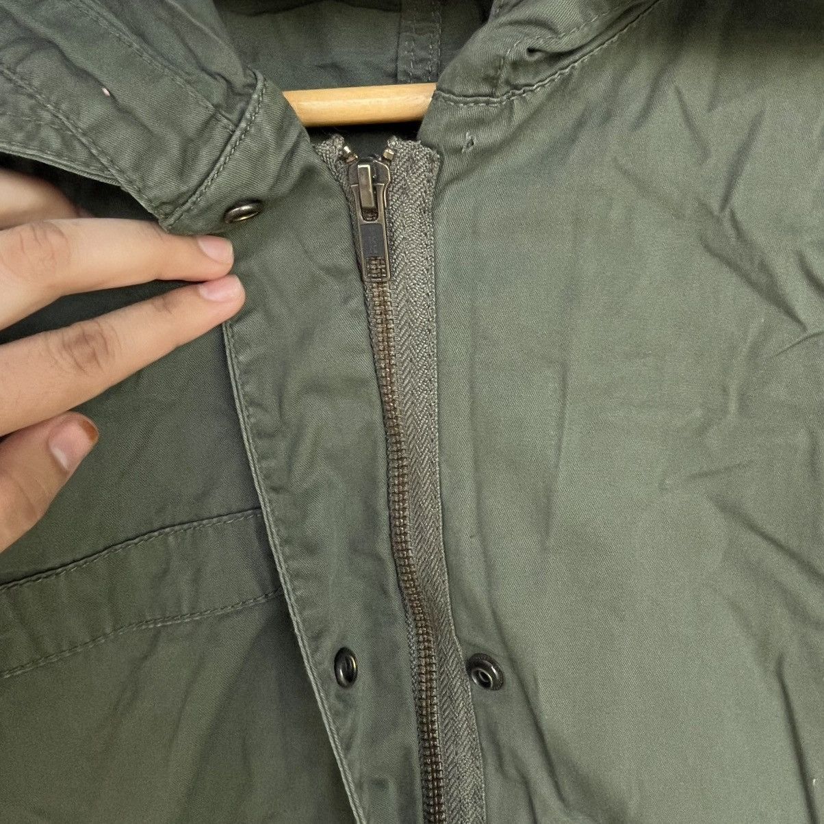 Other Vintage Natural Beauty Basic Green Colour Hooded Jacket L Size US L / EU 52-54 / 3 - 6 Thumbnail
