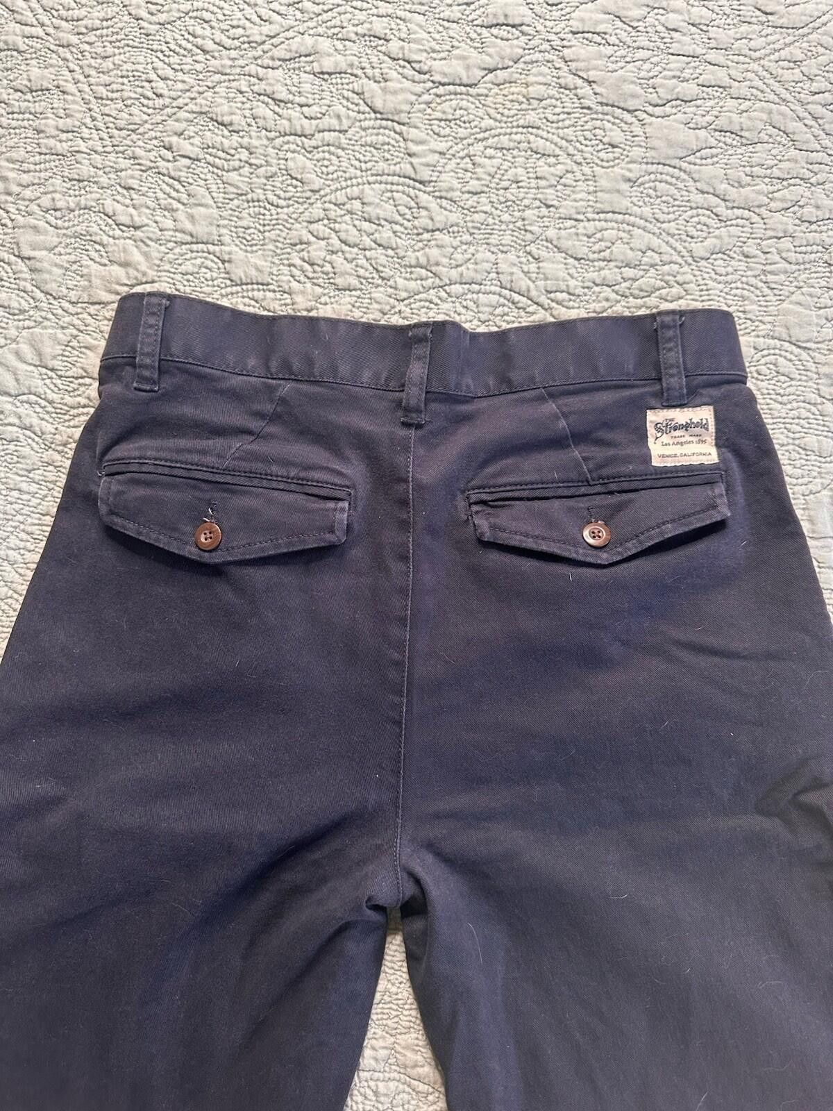 Denim & Co. Denim Co. Stronghold Men’s Blue Pants 32x30, WorkwearJeans Size US 32 / EU 48 - 4 Thumbnail
