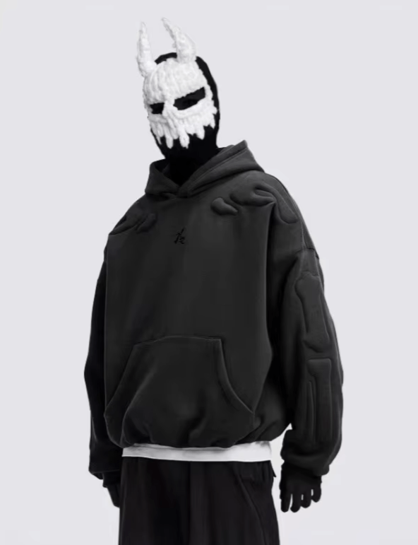 Japanese Brand graphic foam printed oversized hoodies Size US M / EU 48-50 / 2 - 4 Thumbnail