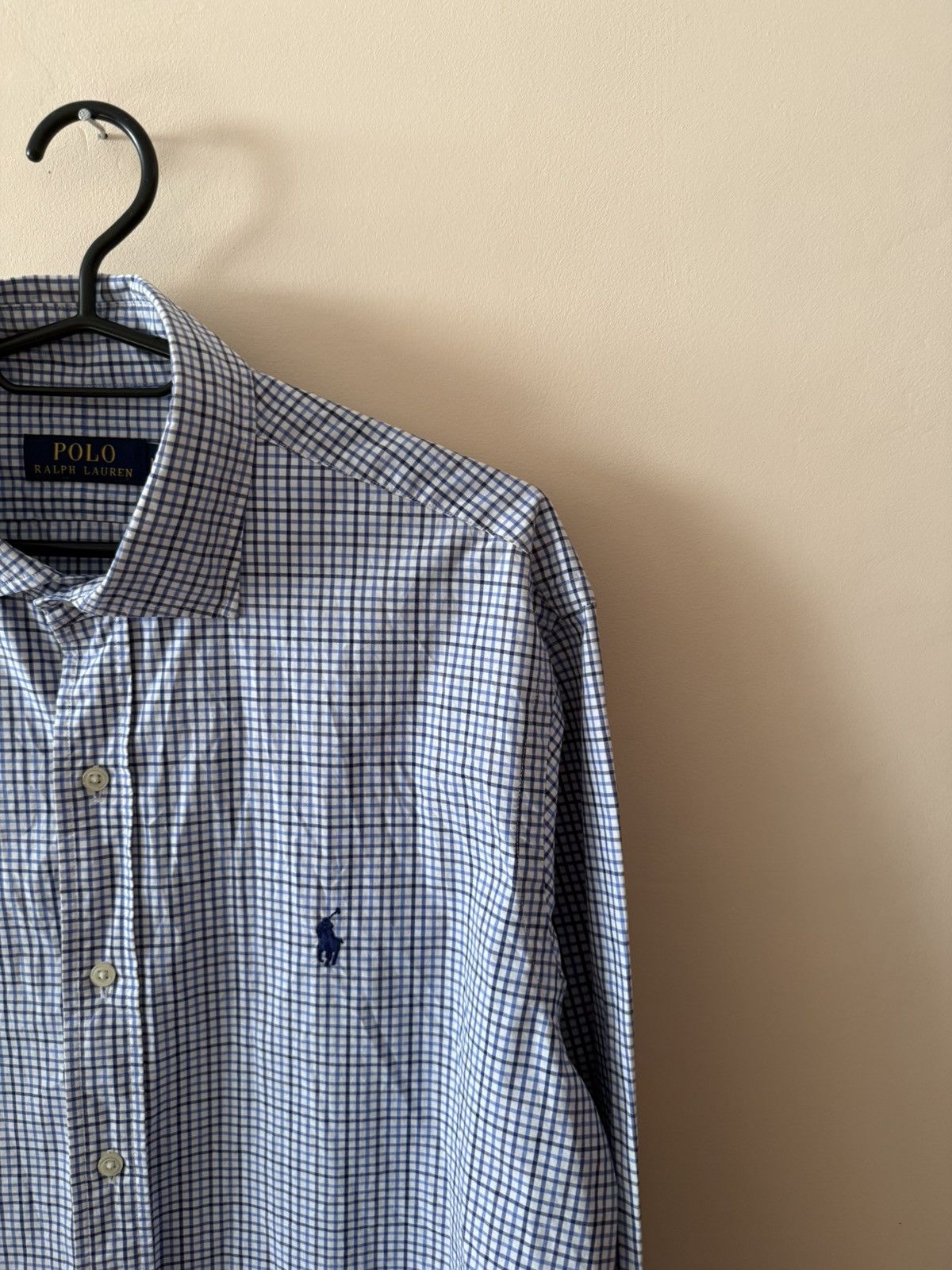 Polo Ralph Lauren Polo Ralph Lauren Shirt L Size Men’s Checked Blue Size US L / EU 52-54 / 3 - 4 Thumbnail