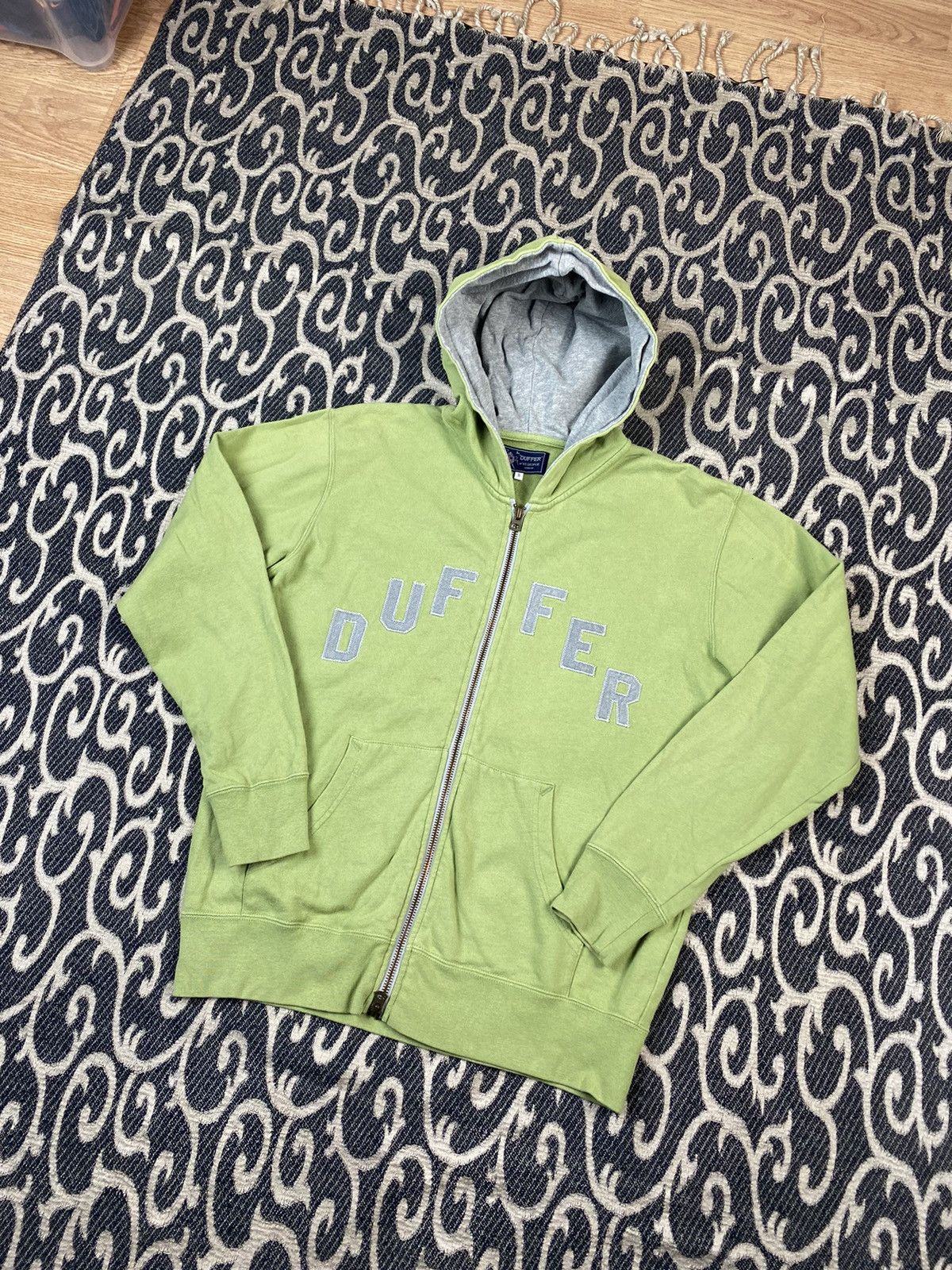 The Duffer of St.George × Vintage Vintage Duffer of St. George Double Zip Hoodie Size US S / EU 44-46 / 1 - 2 Thumbnail