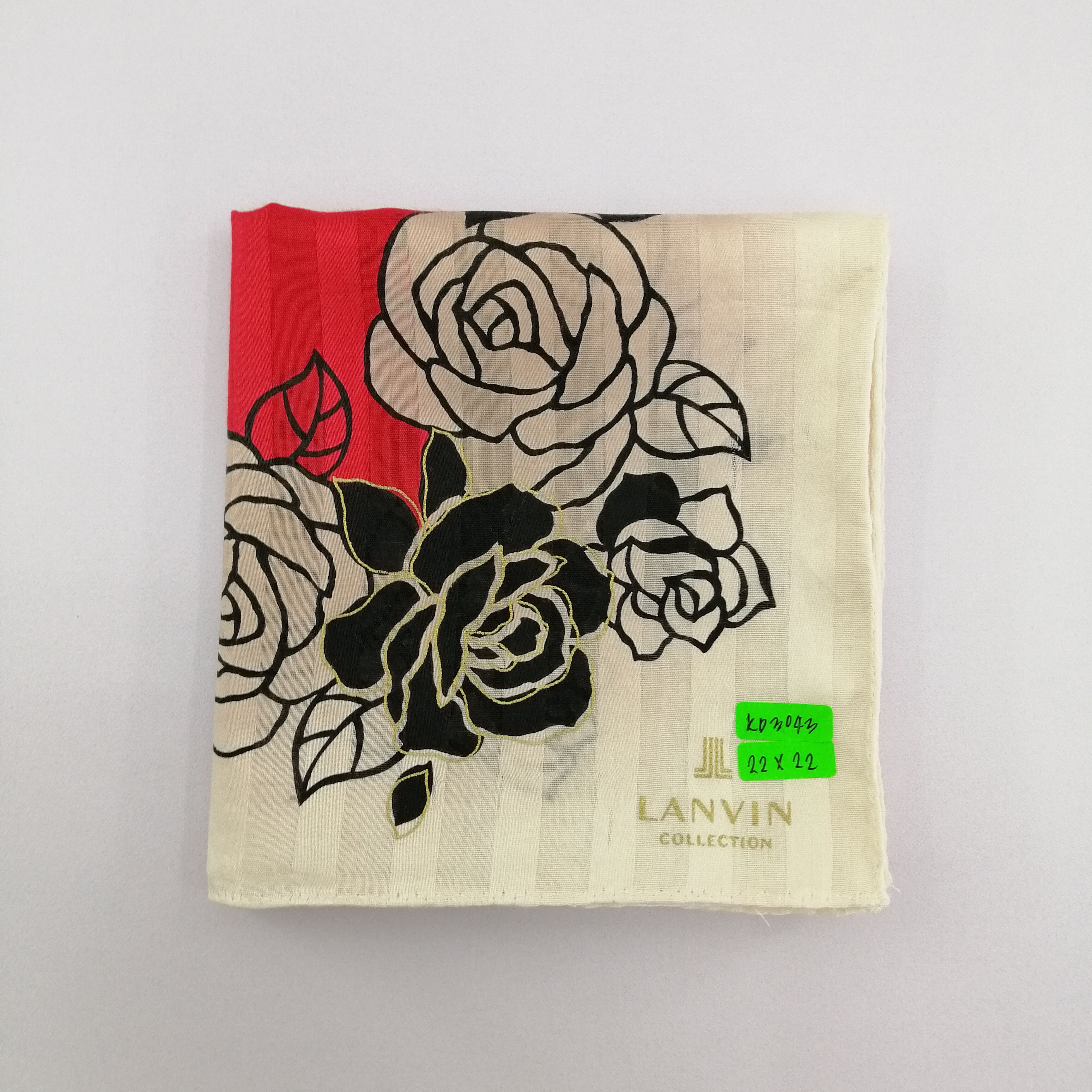 Lanvin Lanvin Handkerchief/Neckerchief/Bandana-KD3043 Size ONE SIZE - 8 Thumbnail