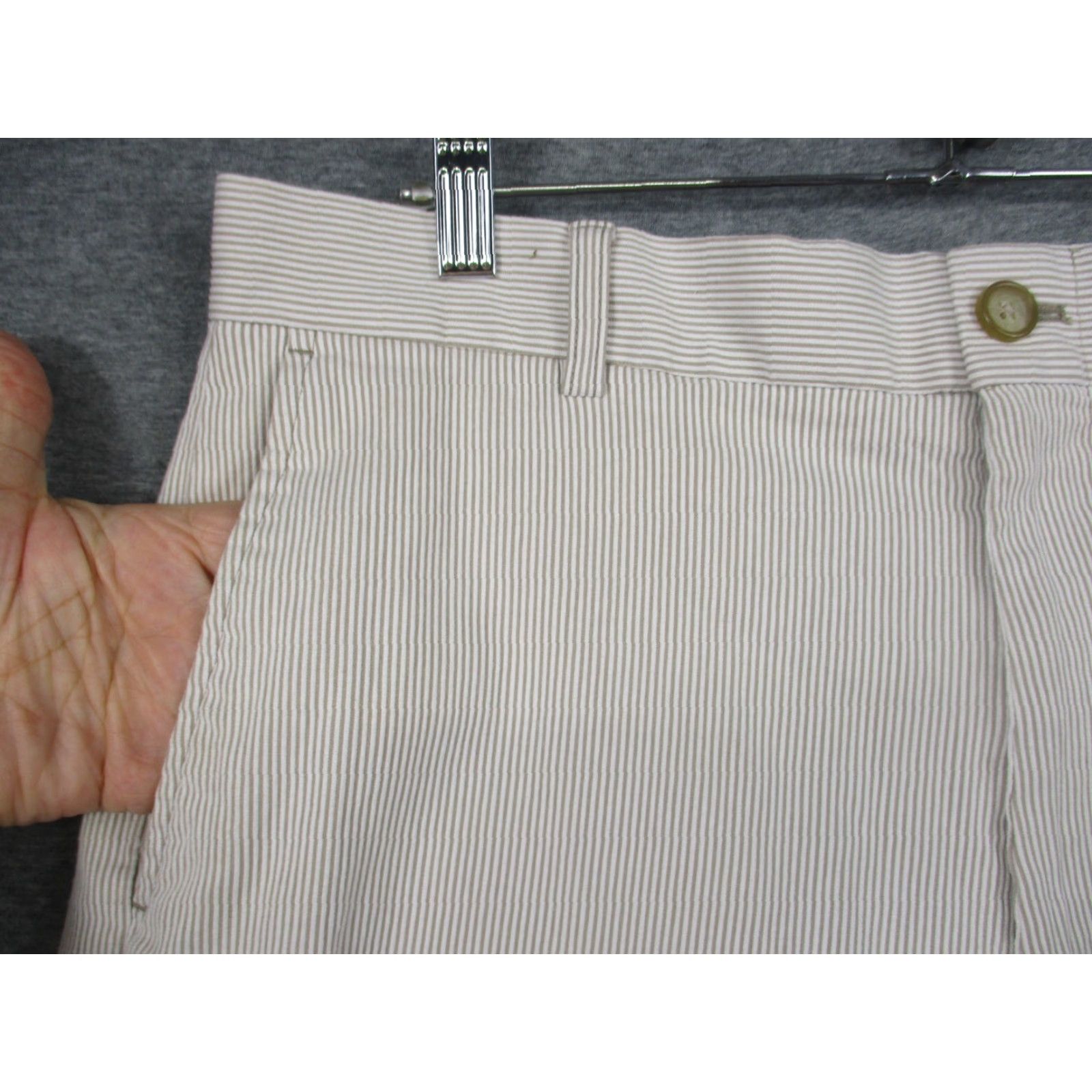 Southern Tide VINTAGE Southern Tide Shorts Men's 32 Gulf Skipjack Khaki Striped Size US 32 / EU 48 - 2 Thumbnail