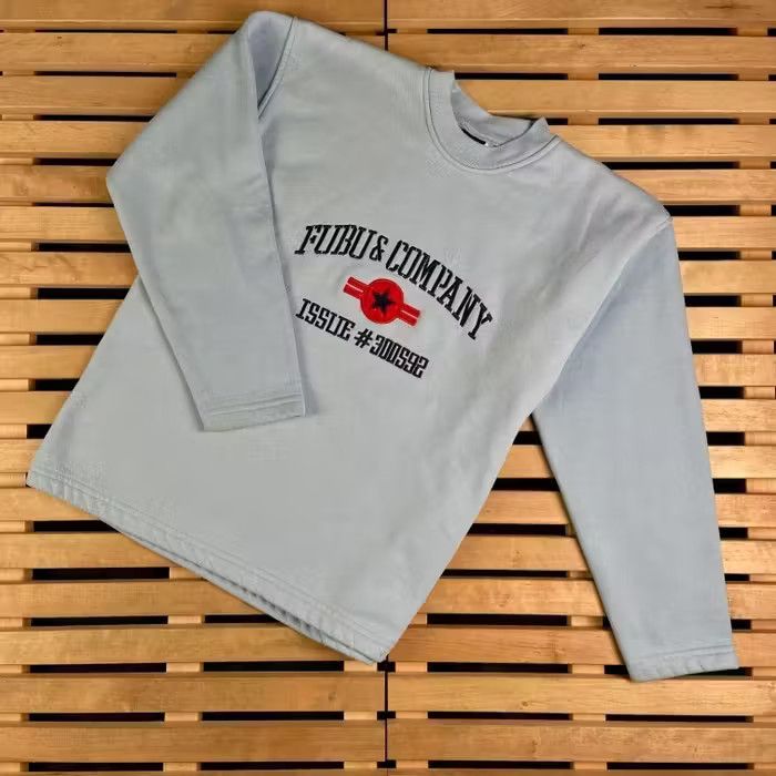 Fubu × Vintage Mens Sweatshirt Fubu Company Size M Vintage Size US M / EU 48-50 / 2 - 1 Thumbnail