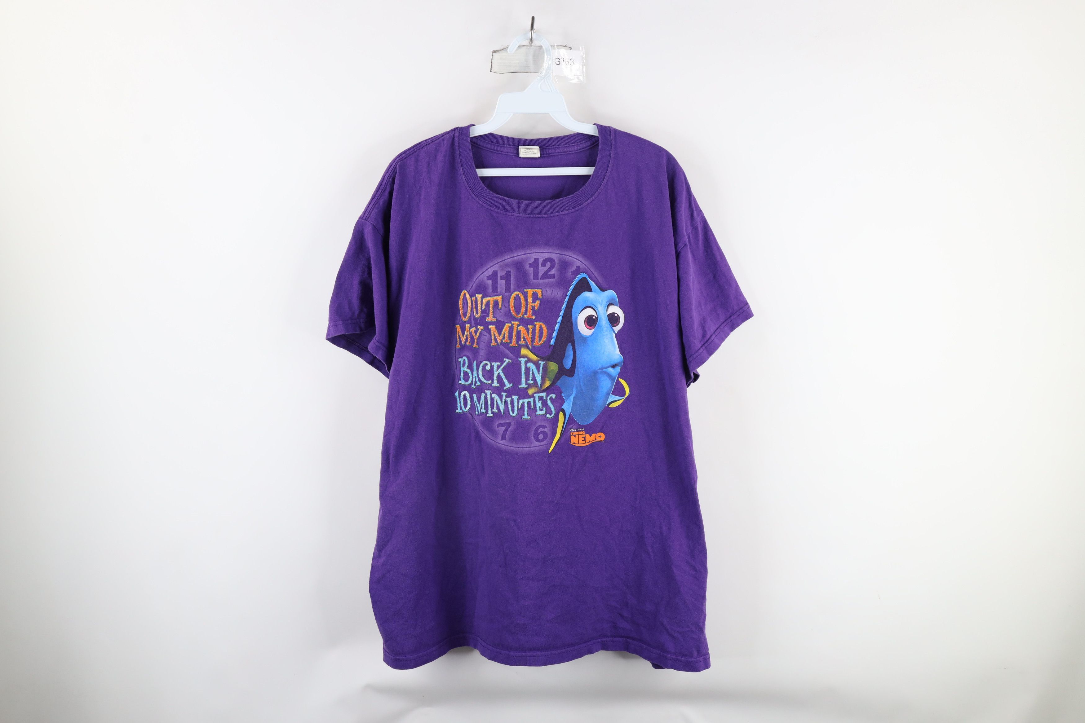 Disney × Vintage Vintage Disney Pixar Finding Nemo Dory Short Sleeve T-Shirt Size XXL / US 16-18 / IT 52-54 - 1 Thumbnail
