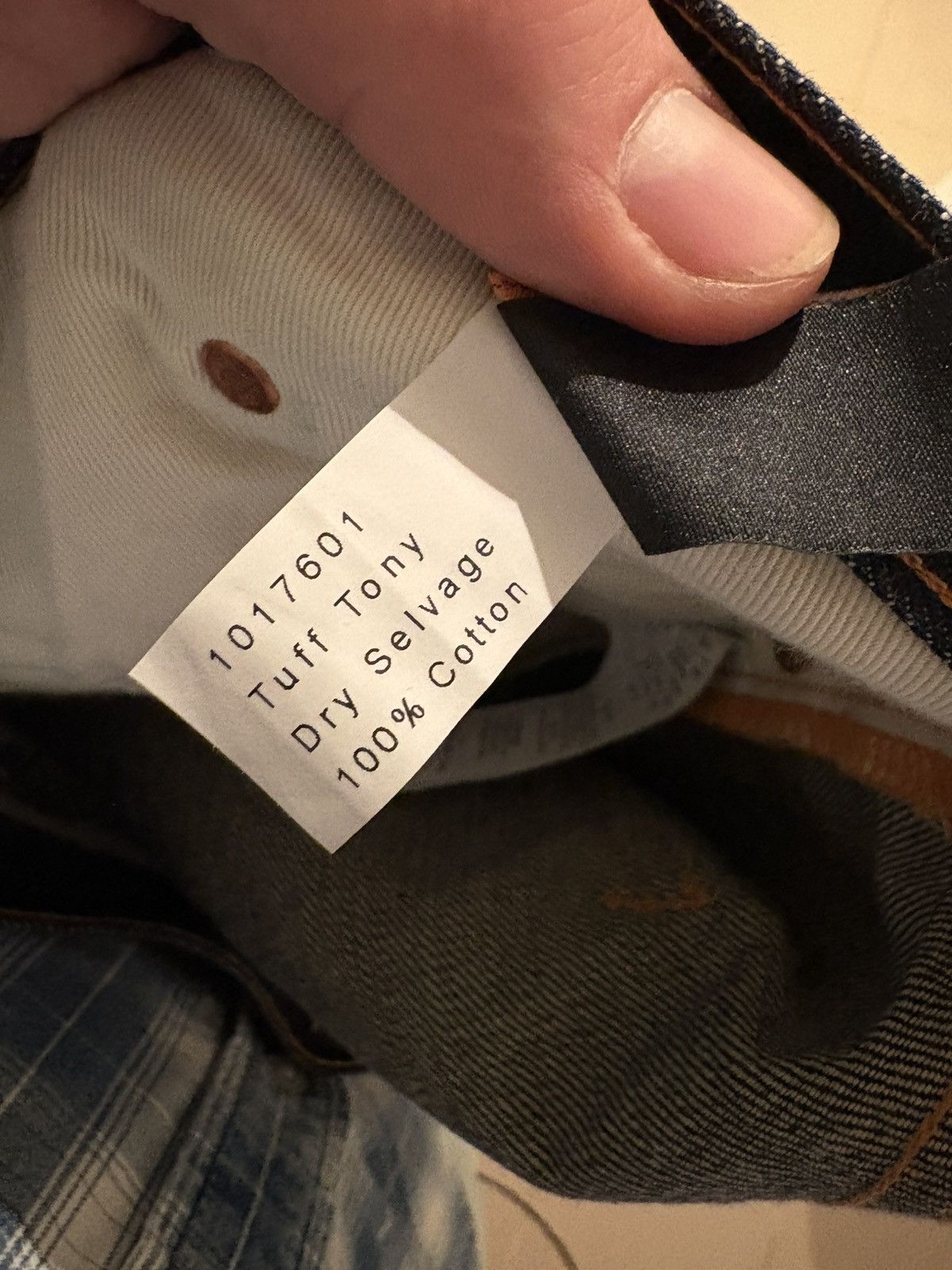 Nudie Jeans Nudie Jeans Tuff Tony Dry Selvdege Size US 31 - 6 Thumbnail