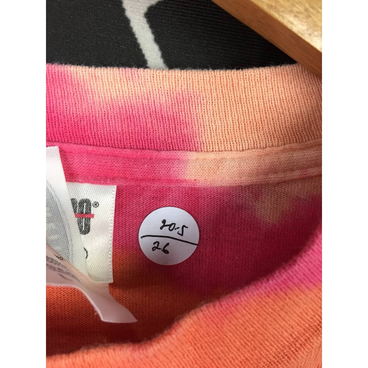 Vintage Vtg 90s Power Pro By Oneita Psychedelic Stripe Tie Dye Tee Size US L / EU 52-54 / 3 - 11 Thumbnail