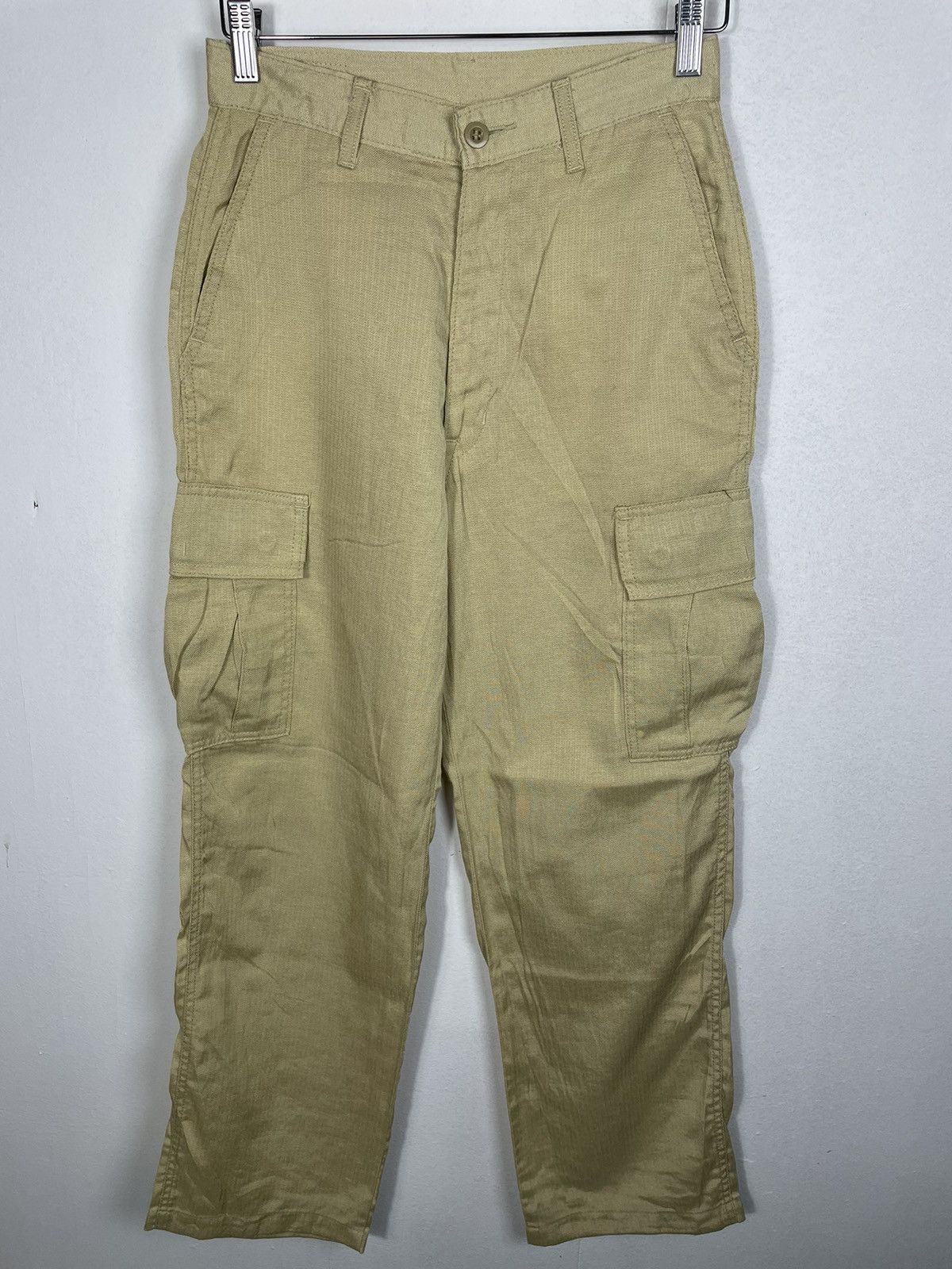 Fiorucci Vintage Fiorucci Safety Jeans Cargo Pants Size US 27 - 2 Thumbnail