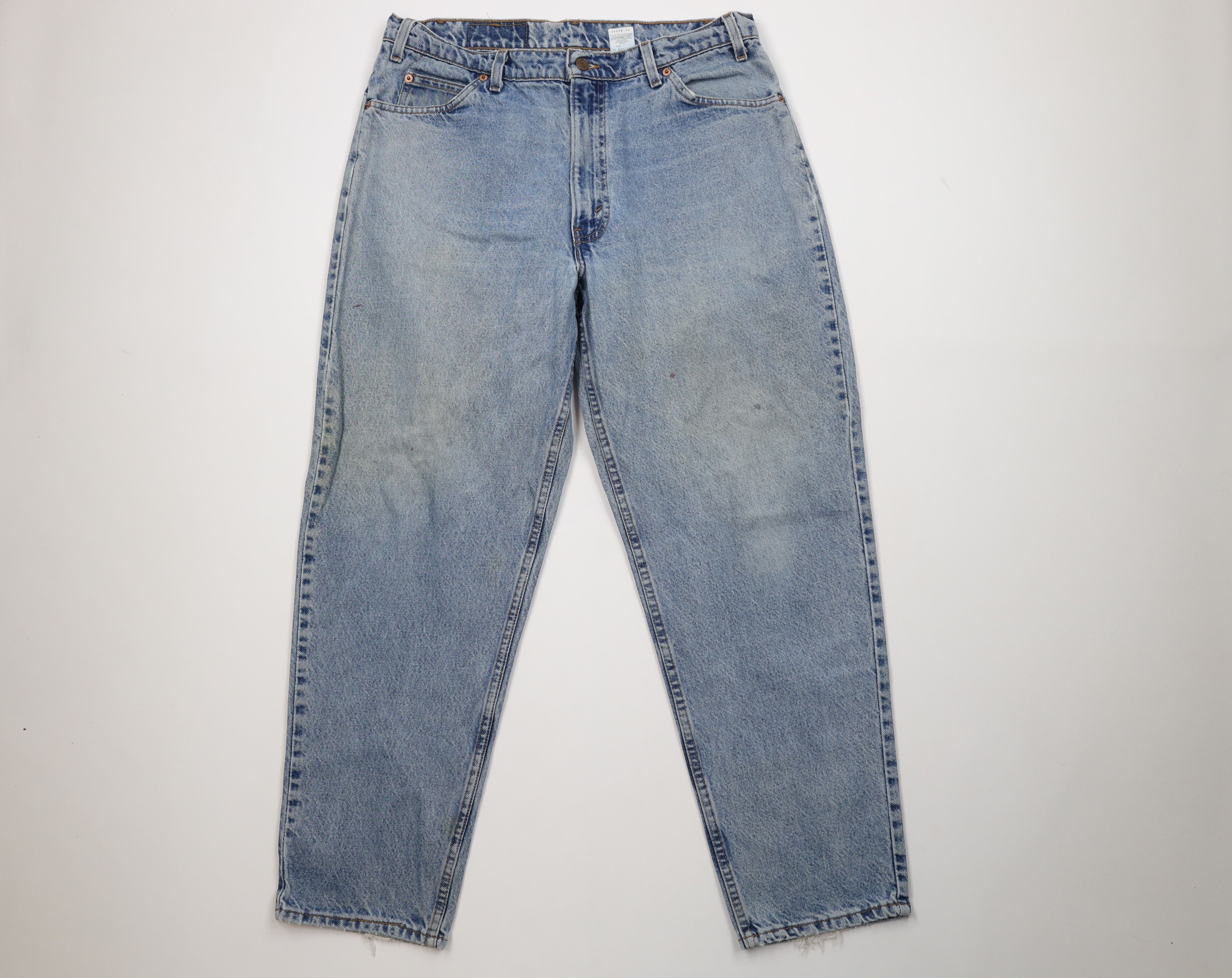 Levi's Vintage 90s Levis 560 Orange Tab Tapered Leg Jeans USA Size US 36 / EU 52 - 1 Thumbnail