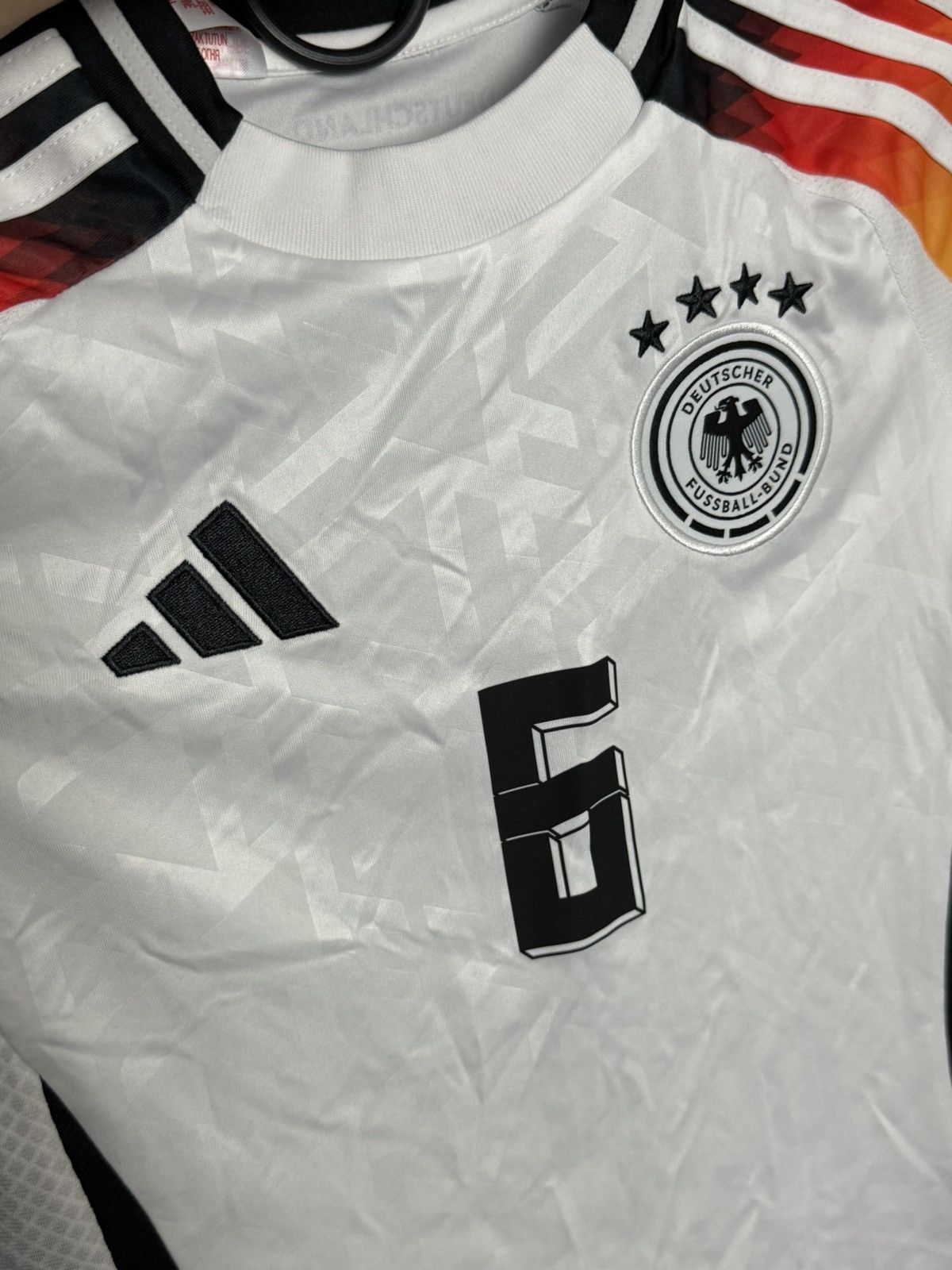 Adidas KIDS New Germany 2024 Home Fullkrug Football Jersey T-Shirt Size US XS / EU 42 / 0 - 4 Thumbnail