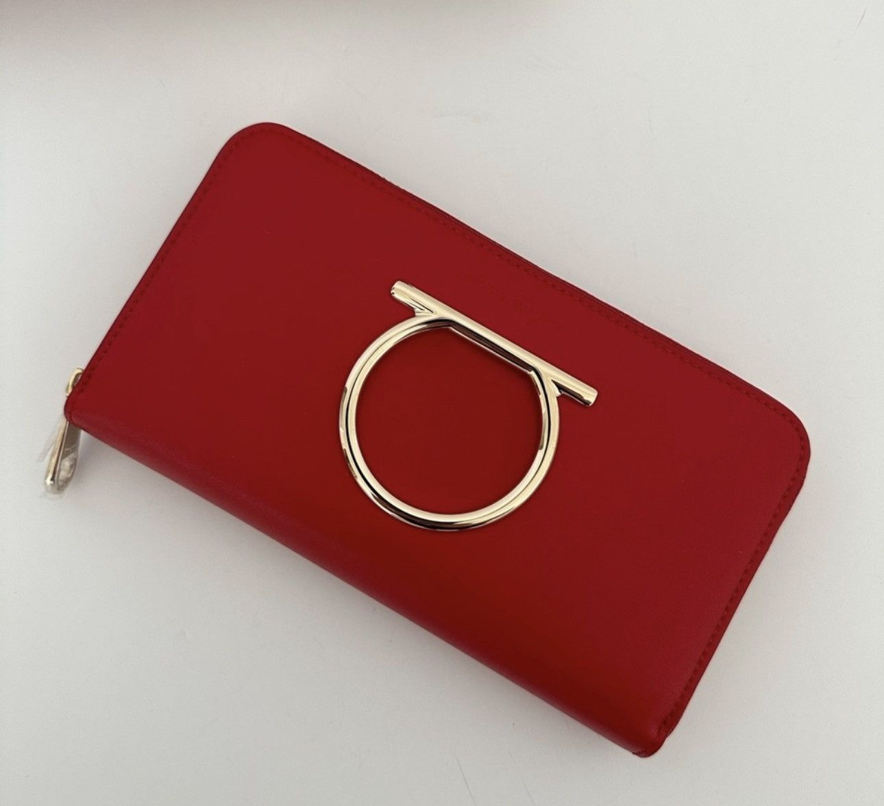 Salvatore Ferragamo Salvatore Ferragamo Red Leather Wallet Size ONE SIZE - 5 Thumbnail