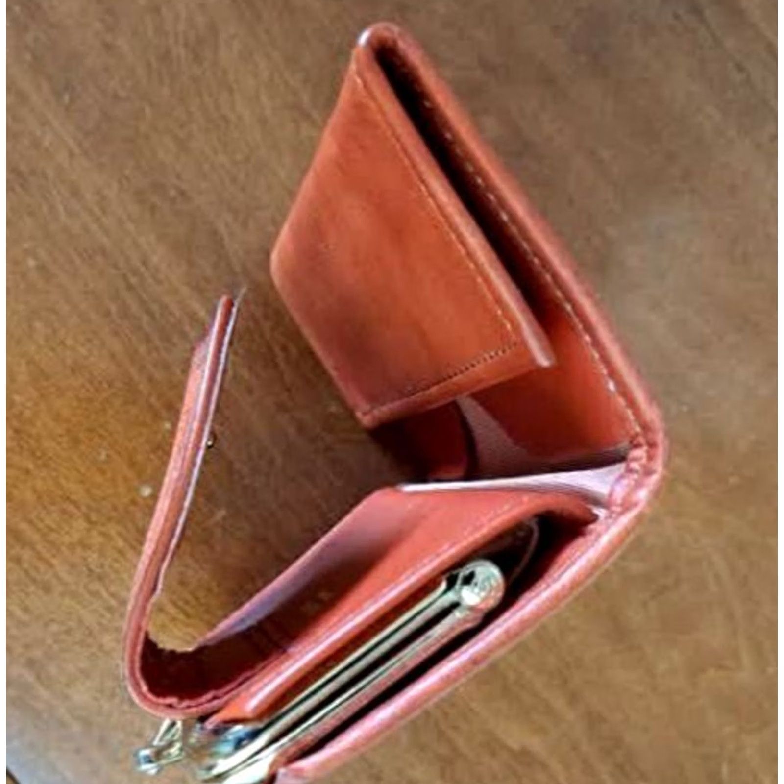 Changes ROLFS Genuine Leather Coin Wallet Purse Women Brown Mary Lou Change Purse Card Folding Fun Style Size ONE SIZE - 3 Thumbnail