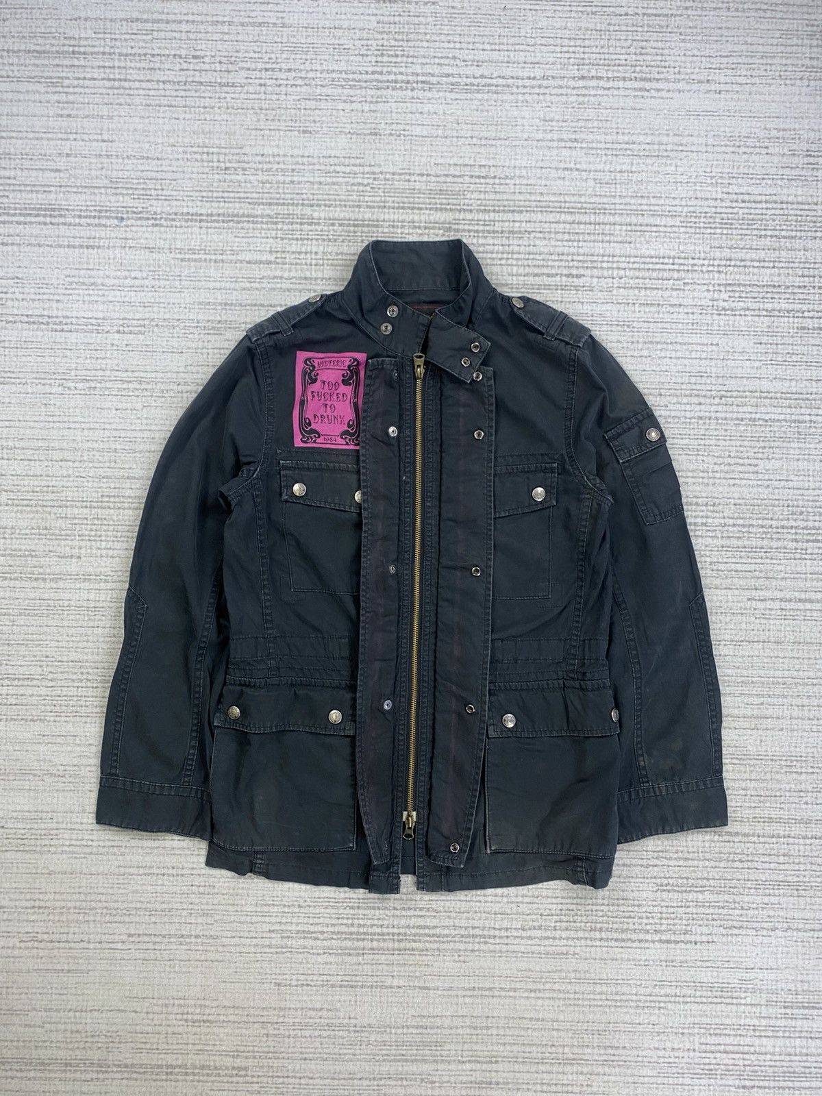 Hysteric Glamour 🔥Hysteric Glamour “Too Fucked To Drunk” Jacket Size US S / EU 44-46 / 1 - 6 Thumbnail