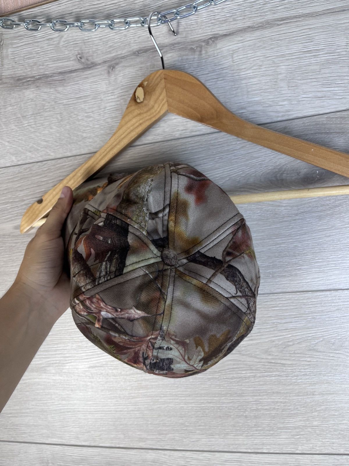 Japanese Brand Men’s outdoor Cap Real Tree Cammo y2k vintage Hats Hunting Size ONE SIZE - 8 Thumbnail