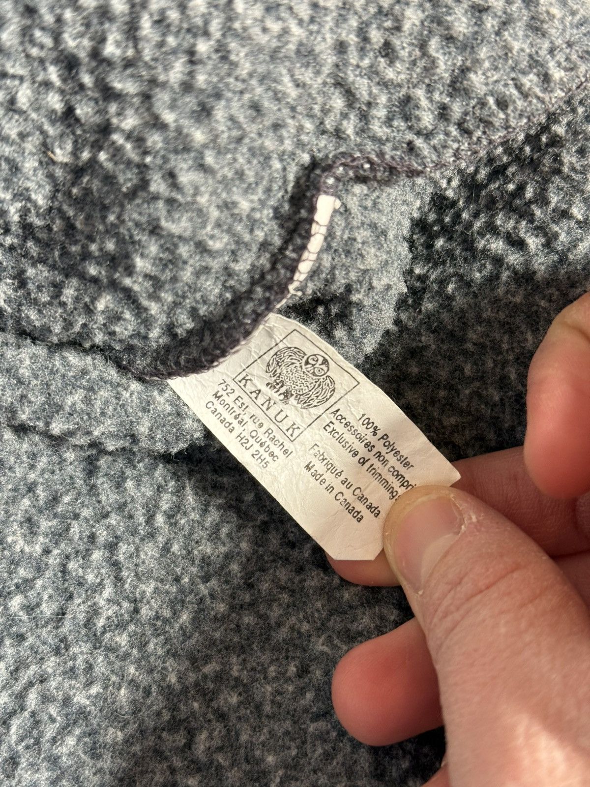 Kanuk Vintage Made in Canada Kanuk Fleece Sweatshirt Size US L / EU 52-54 / 3 - 6 Thumbnail