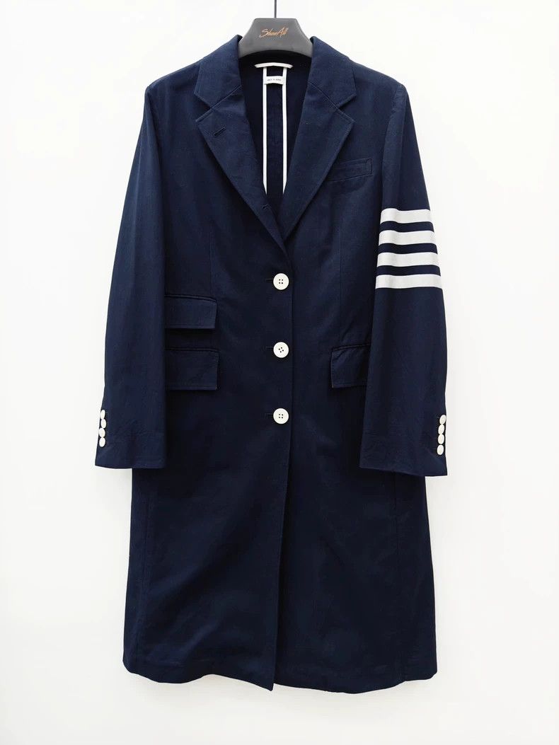 Thom Browne Thom Browne Long coat Size S / US 4 / IT 40 - 2 Thumbnail