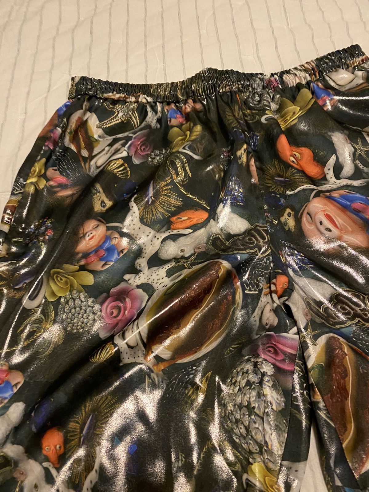 Acne Studios Acne Studios Printed Lamé Shorts 54 NWT Size US 40 / EU 56 - 6 Thumbnail