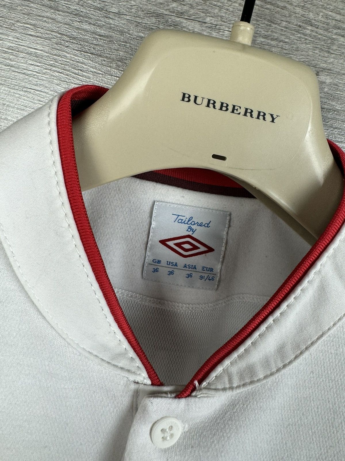 Umbro × Vintage POLAND-UKRAINE UMBRO England Football EURO 2012 SIZE S Size US S / EU 44-46 / 1 - 6 Thumbnail
