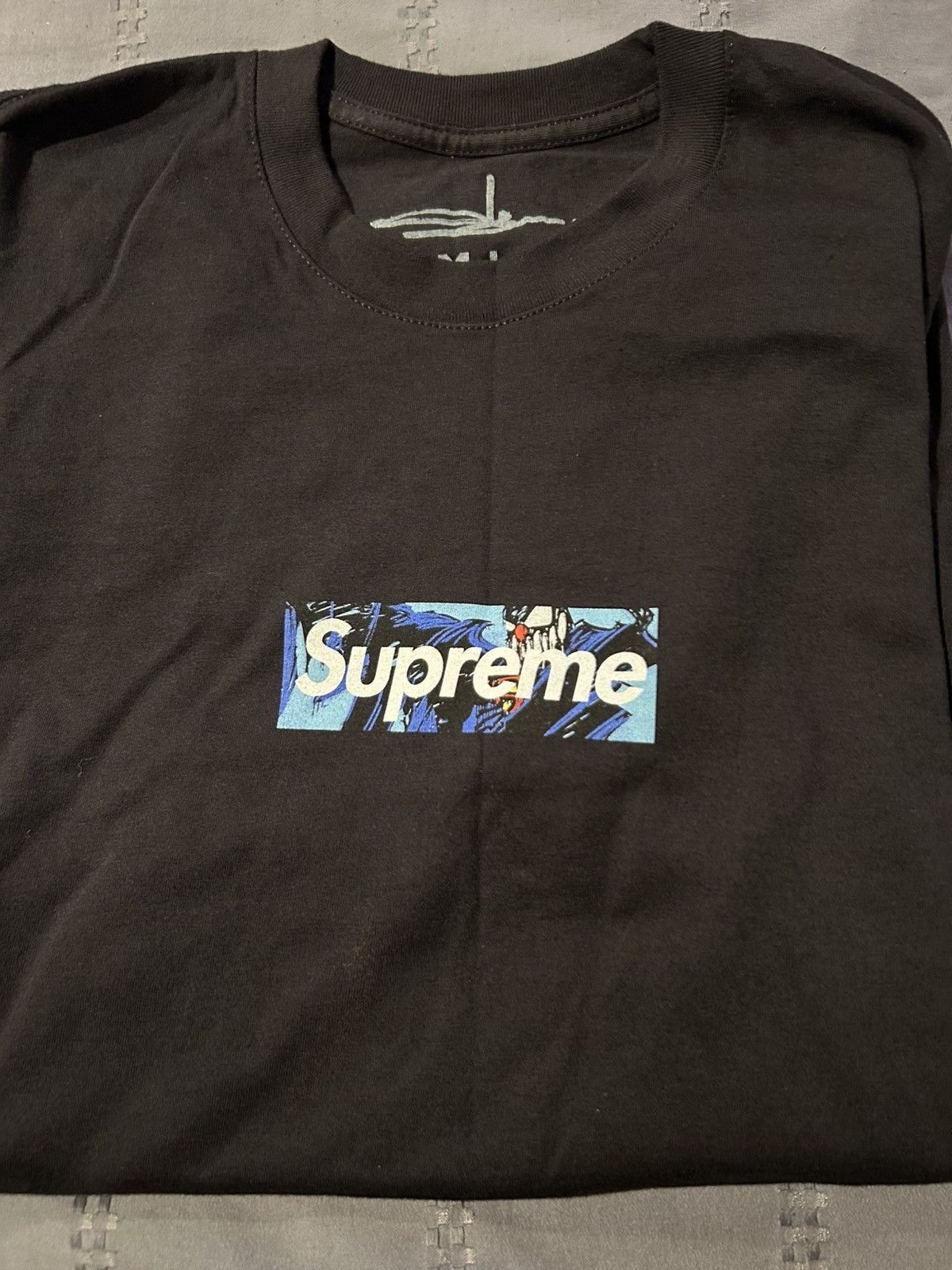 Supreme Slawn Supreme batman box logo | Grailed