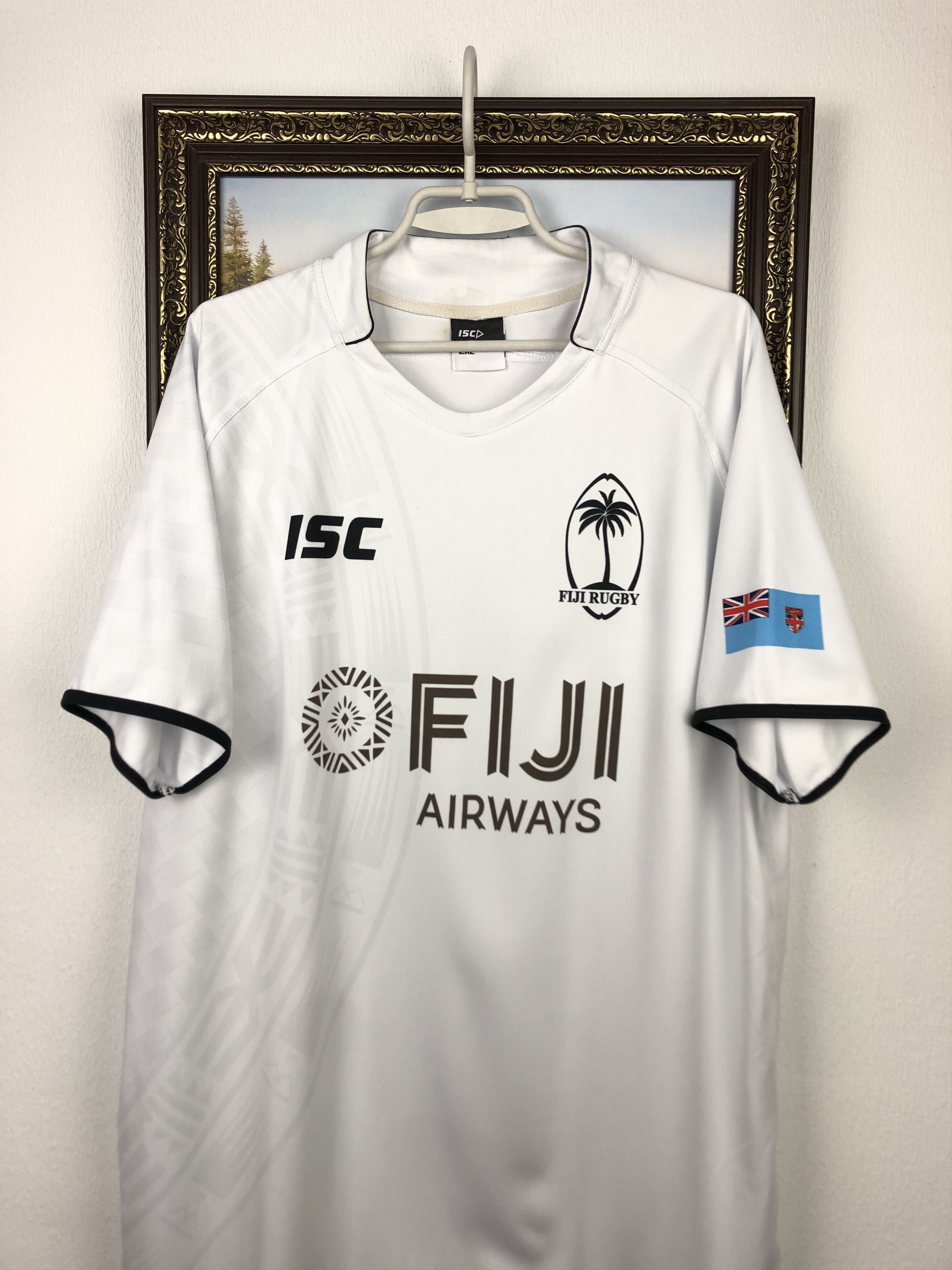 Other Fiji Rugby Union 2018 Jersey Mens White Sport Shirt Rare Size US XXL / EU 58 / 5 - 2 Thumbnail