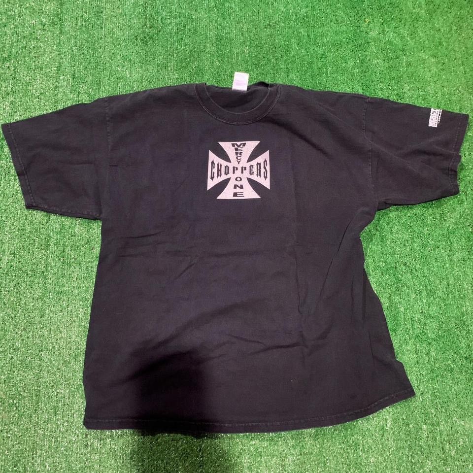 Vintage × West Coast Choppers CHOPPERS MERCY 90’s VTG T SHIRT Size US XL / EU 56 / 4 - 3 Thumbnail