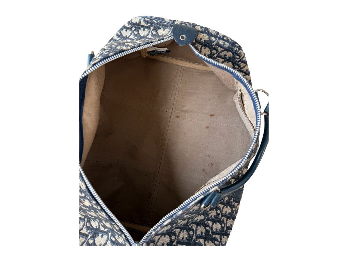 Christian Dior Monsieur × Dior Vintage 90s Christian Dior Trotter Jacquard Boston 40 Size ONE SIZE - 11 Thumbnail