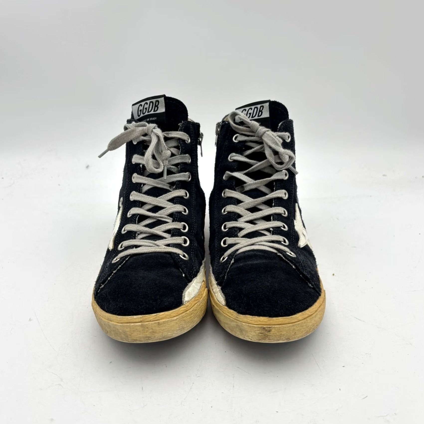Golden Goose Golden Goose Francy Hi Top Skate Suede Sneakers Shoes Women's 40 US 10 Size L / US 10 / IT 46 - 2 Thumbnail