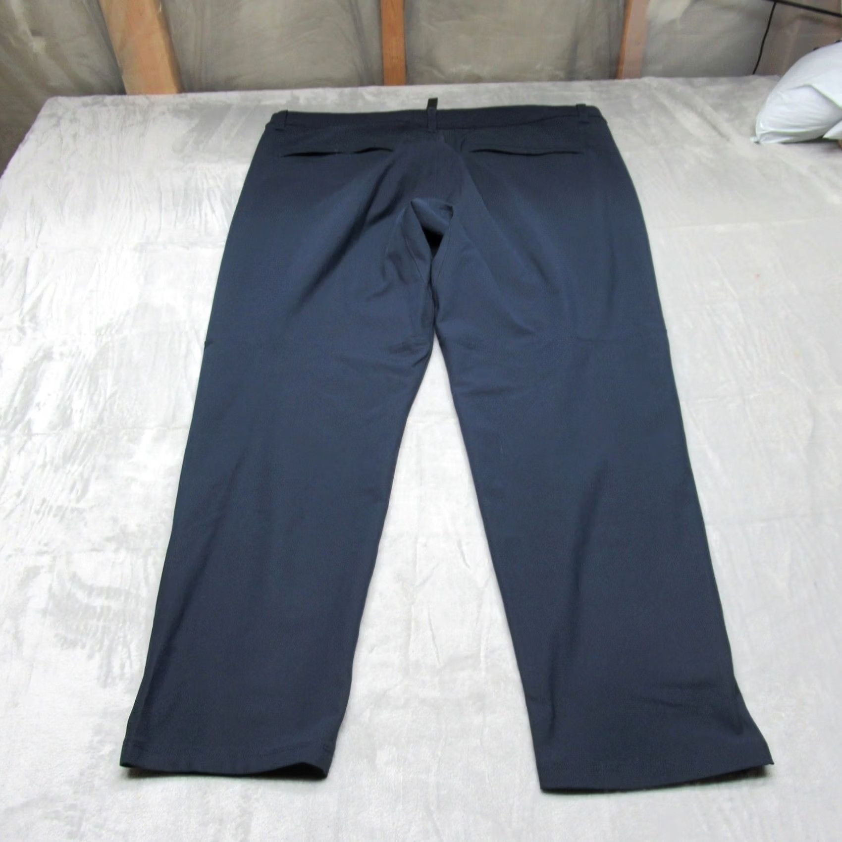 Lululemon Lululemon Commission Pants Mens Blue Slim 40x29 Warpstreme Wicking Stretch Size US 40 / EU 56 - 2 Thumbnail