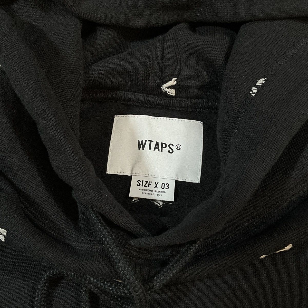 Wtaps WTAPS ACNE BONES HOODIE Size US L / EU 52-54 / 3 - 3 Thumbnail