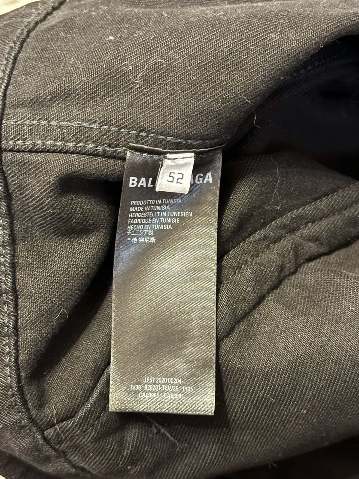 Balenciaga crew denim jacket Size US L / EU 52-54 / 3 - 6 Thumbnail