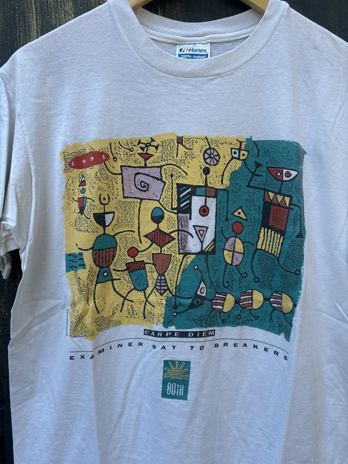 Vintage RARE! Vintage 90’s Art Carpe Diem Promo Size US L / EU 52-54 / 3 - 4 Thumbnail