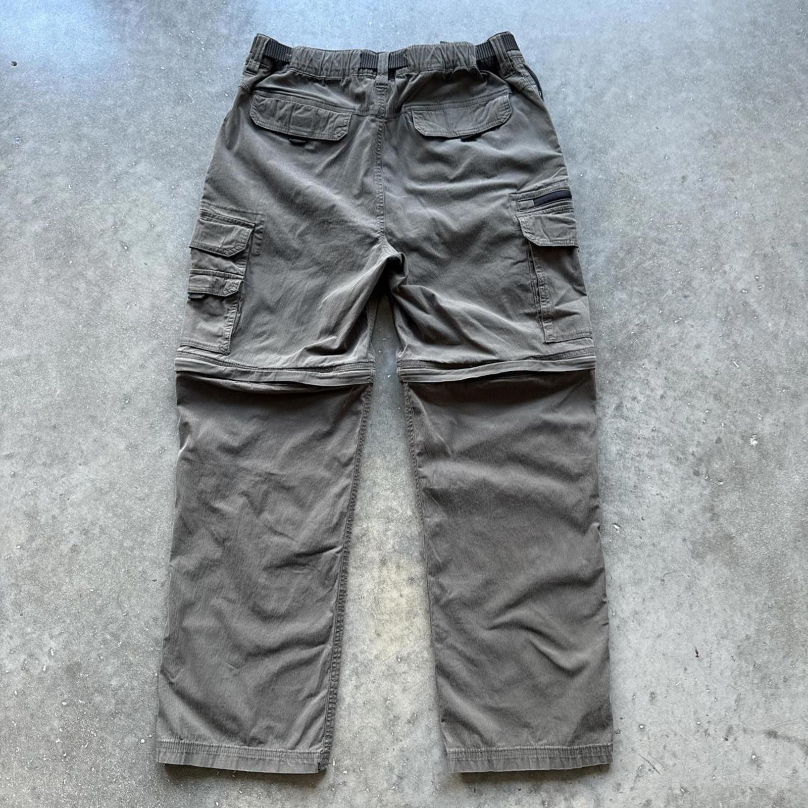 Other Grey And Black Cargo Tactical Pants Turn Into Shorts Size US 34 / EU 50 - 2 Thumbnail