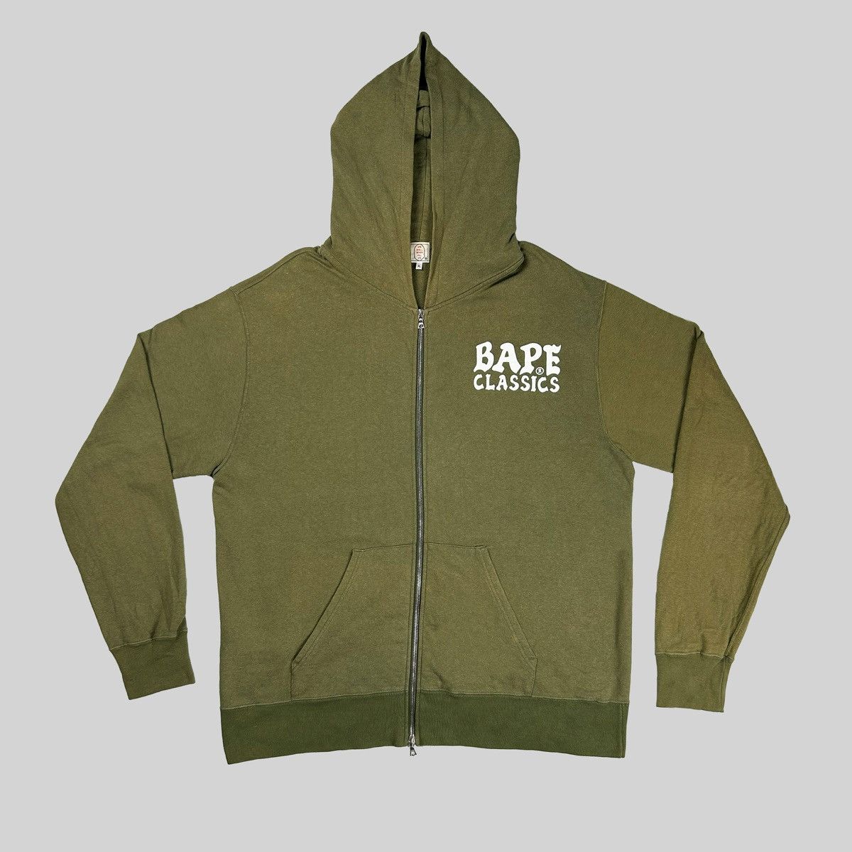 Bape Bape OG Classics Zip Up Hoodie | Grailed