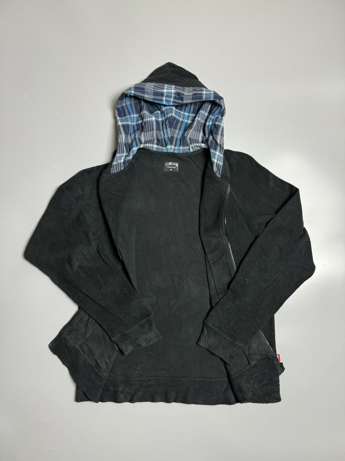 Stussy Stussy Light Zipper Jacket Hoodie Size US M / EU 48-50 / 2 - 6 Thumbnail