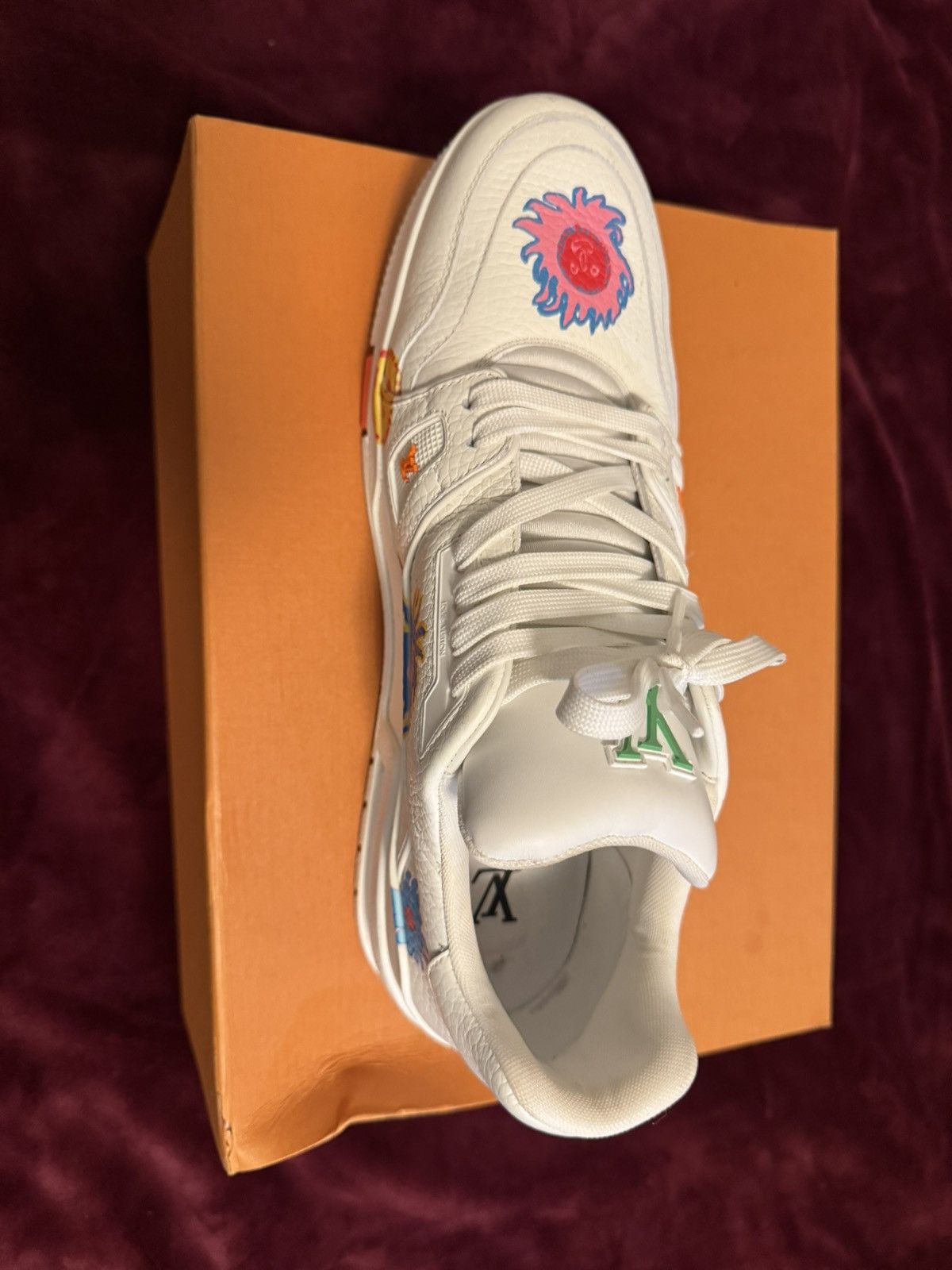 Louis Vuitton Louis Vuitton LV Trainer DD 1212 Size US 13 / EU 46 - 3 Thumbnail