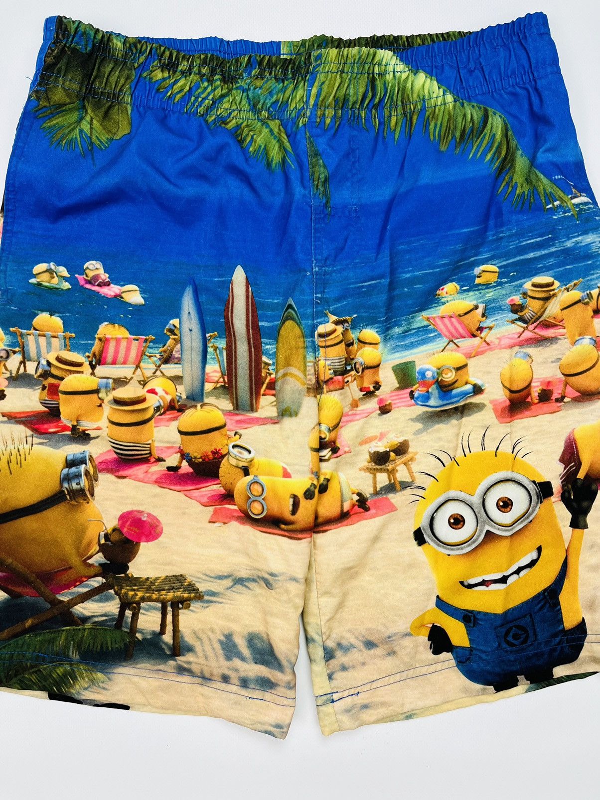 Vintage Minions OverPrinted Rare Cartoon Network Cool Shorts Size US 32 / EU 48 - 2 Thumbnail
