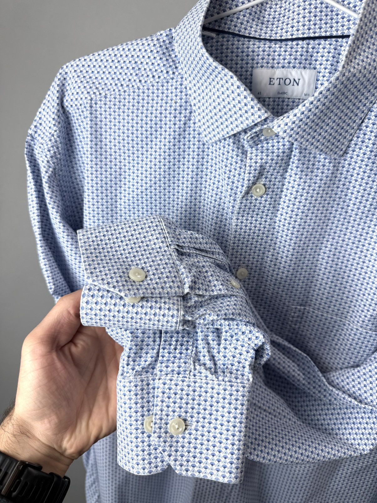Eton Eton Pattern Shirt Buttons Up Size US M / EU 48-50 / 2 - 4 Thumbnail