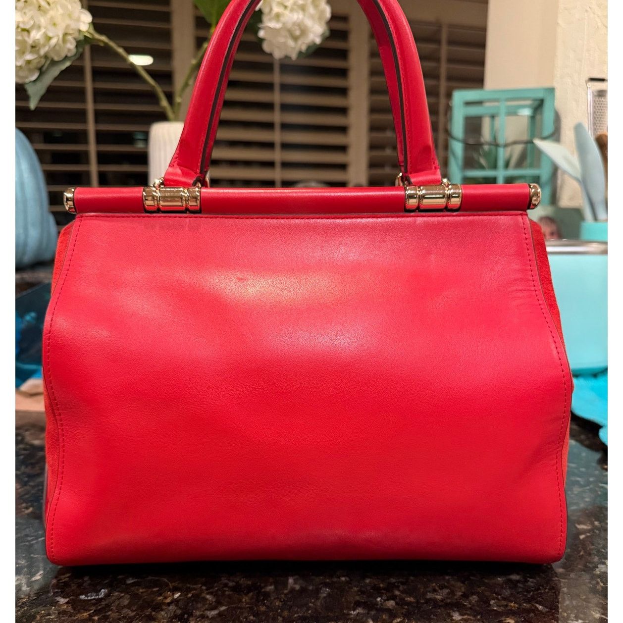 Coach Coach x Selena Gomez Limited Edition Red Leather Bag Size ONE SIZE - 4 Thumbnail