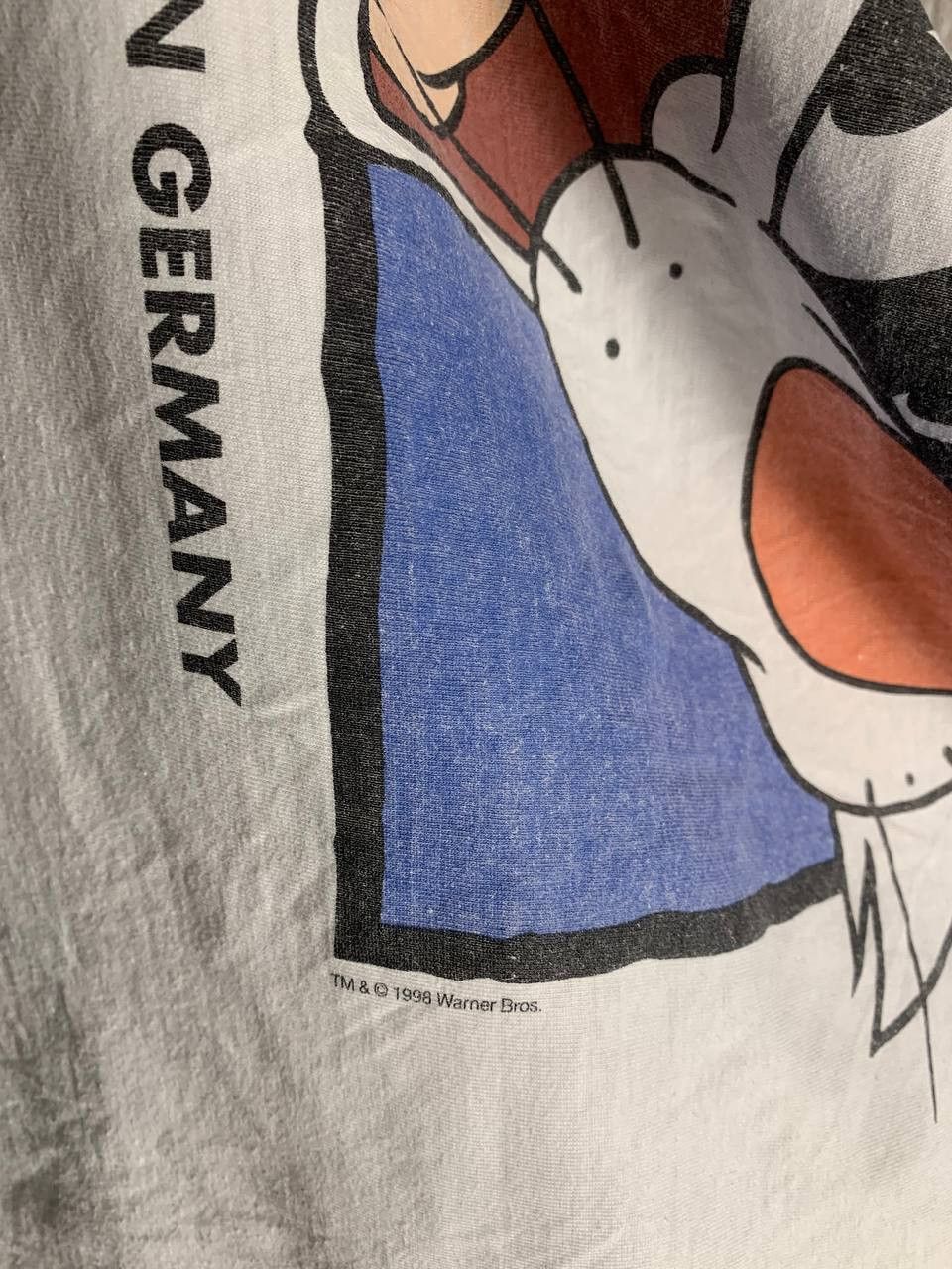 Cartoon Network Vintage Warner Bros Sylvester Cat 1998 Movie T-shirt Retro Size US XL / EU 56 / 4 - 7 Thumbnail