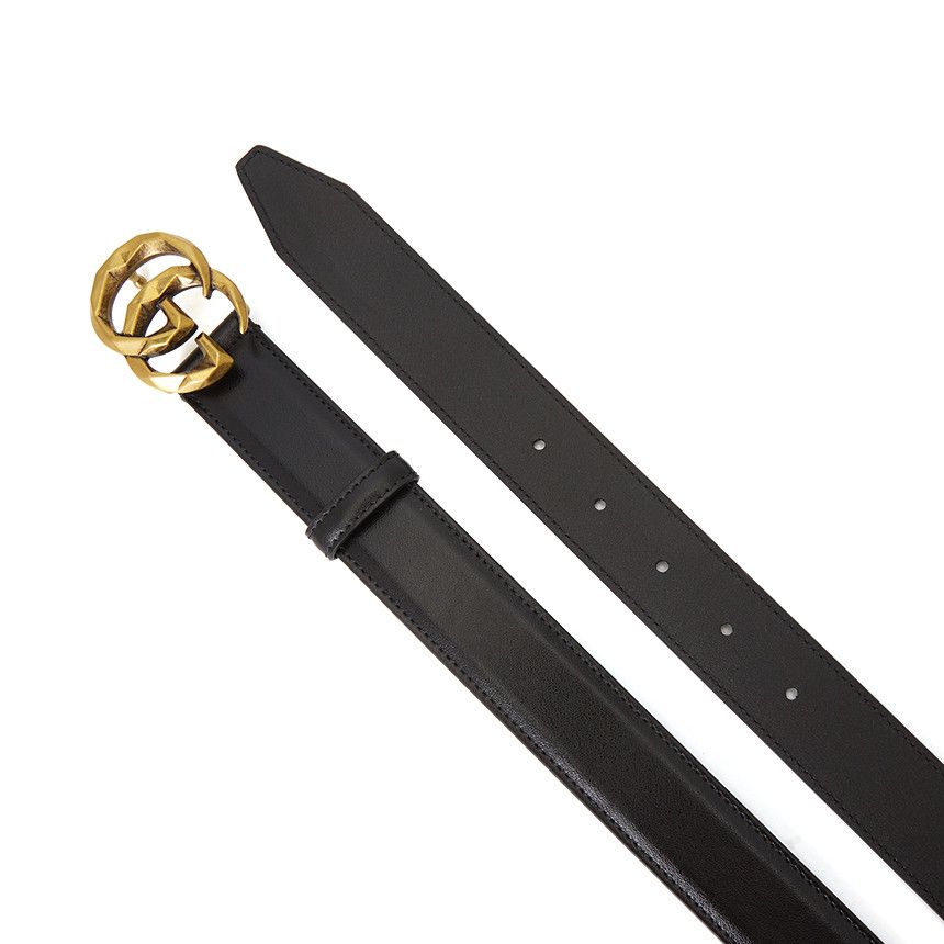 Gucci o1mt1gz0225 Size: 75 / GG Marmont Belt in Black Size 28 - 5 Thumbnail